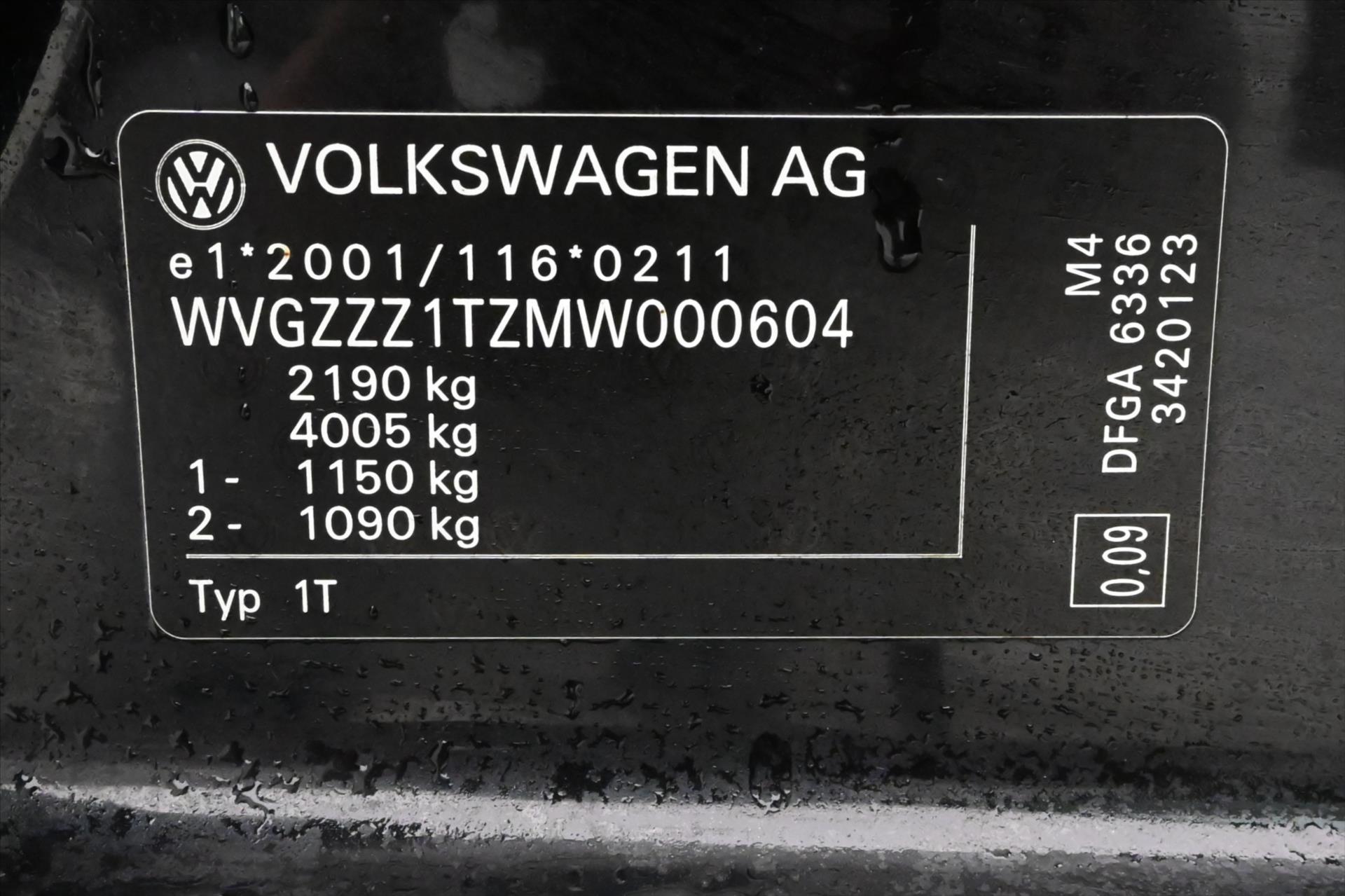 Hlavní fotografie vozu Volkswagen Touran 2,0 TDI 110 kW Highline Záruka až 5 let (12)