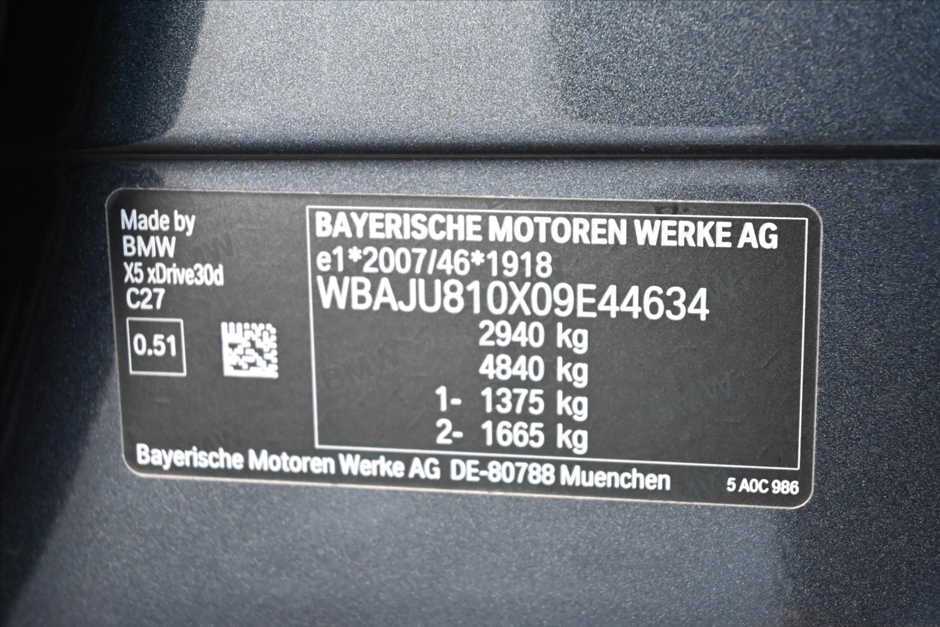 Hlavní fotografie vozu BMW X5 3,0 d xDrive 210kW AT8 *Panorama* Záruka až 5 let (9)