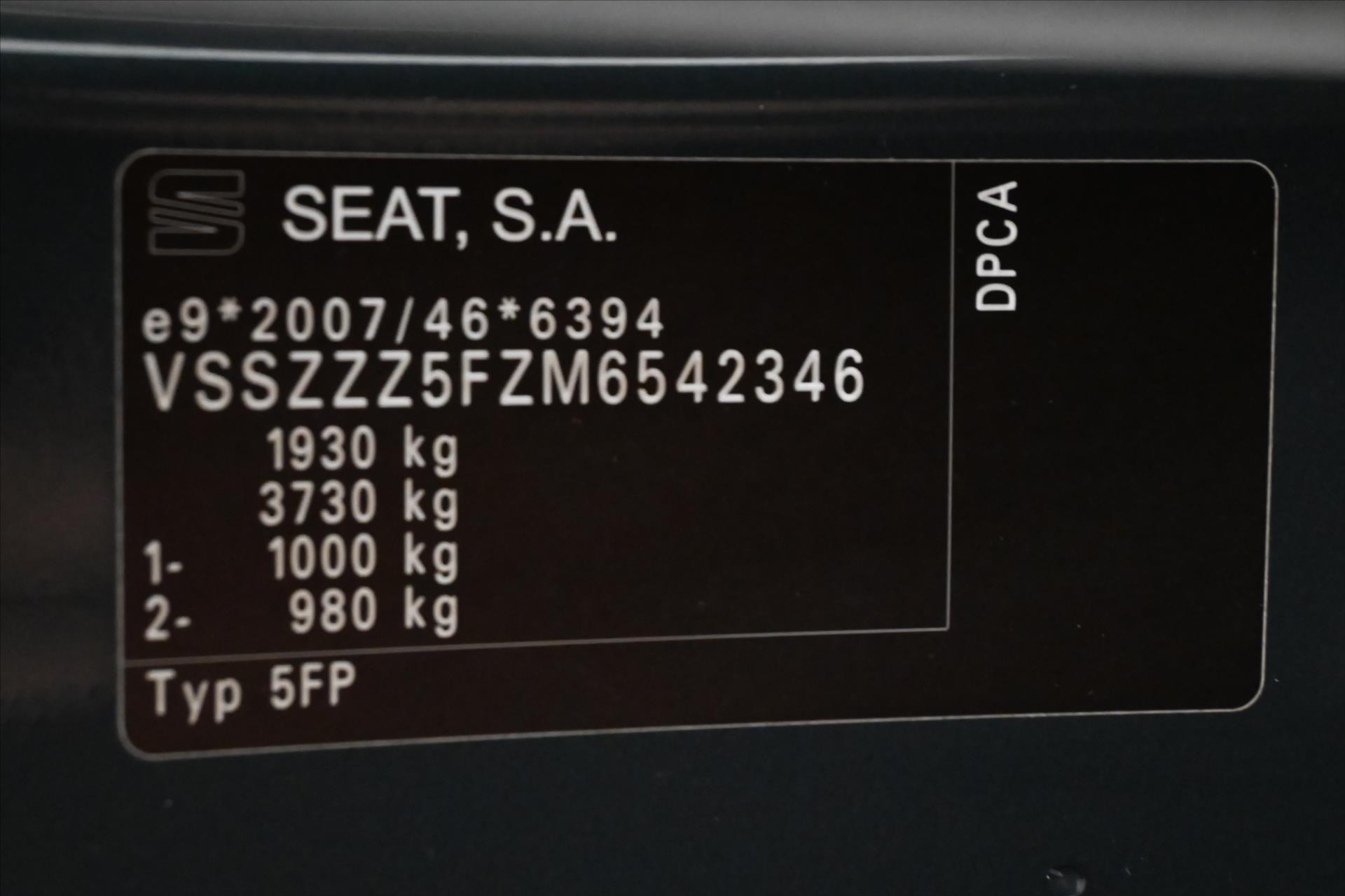 Hlavní fotografie vozu Seat Ateca 1,5 TSI 110 kW Style Business Intense Záruka až 5 let (12)