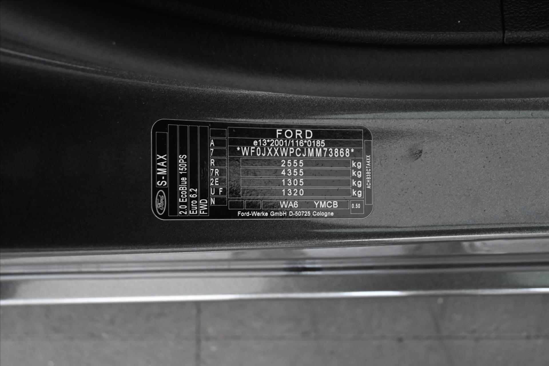 Hlavní fotografie vozu Ford S-MAX 2,0 EcoBlue 110 kW Titanium Záruka až 5 let (9)