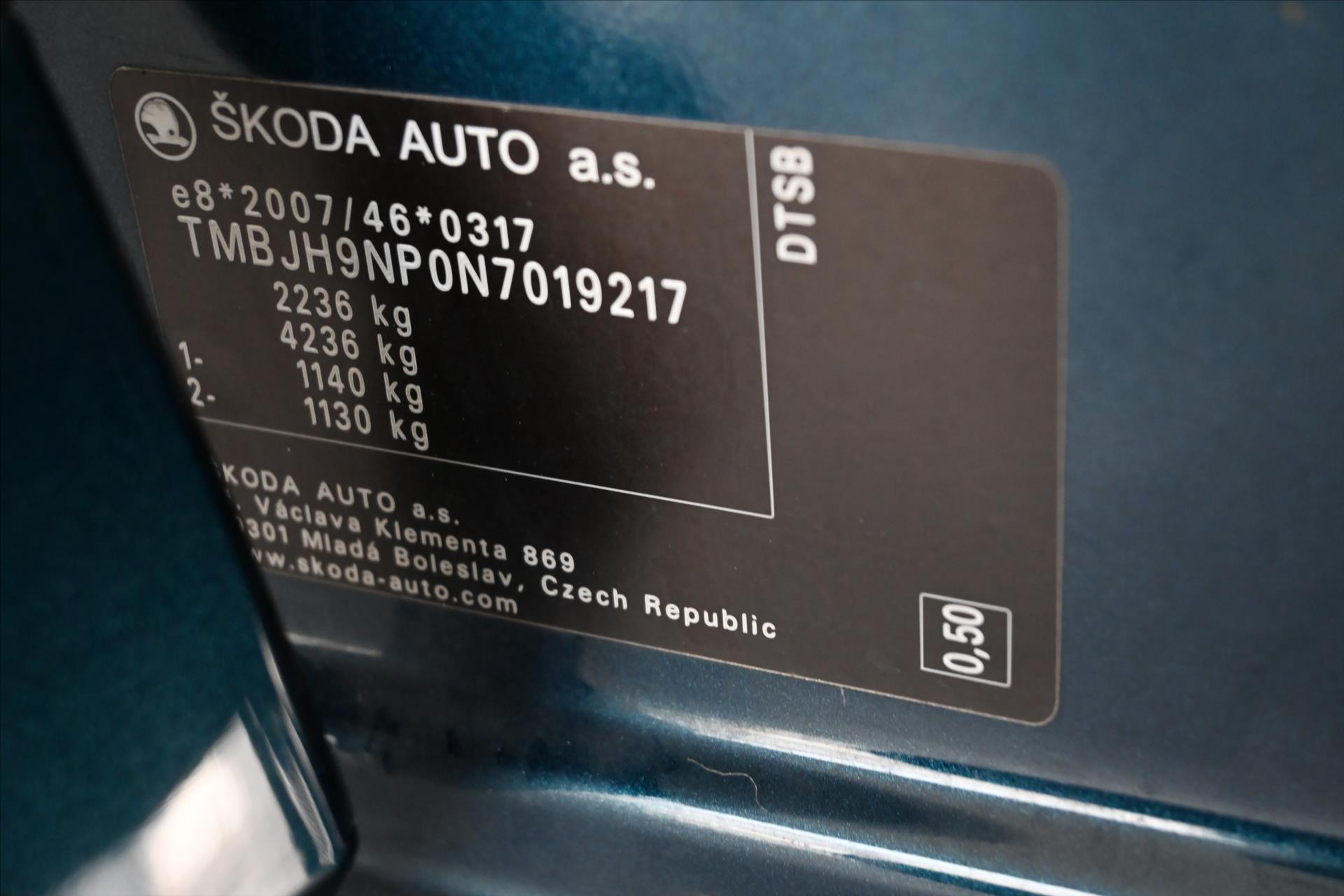 Hlavní fotografie vozu Škoda Superb 2,0 TDi 110kW DSG Style Záruka až 5 let (15)