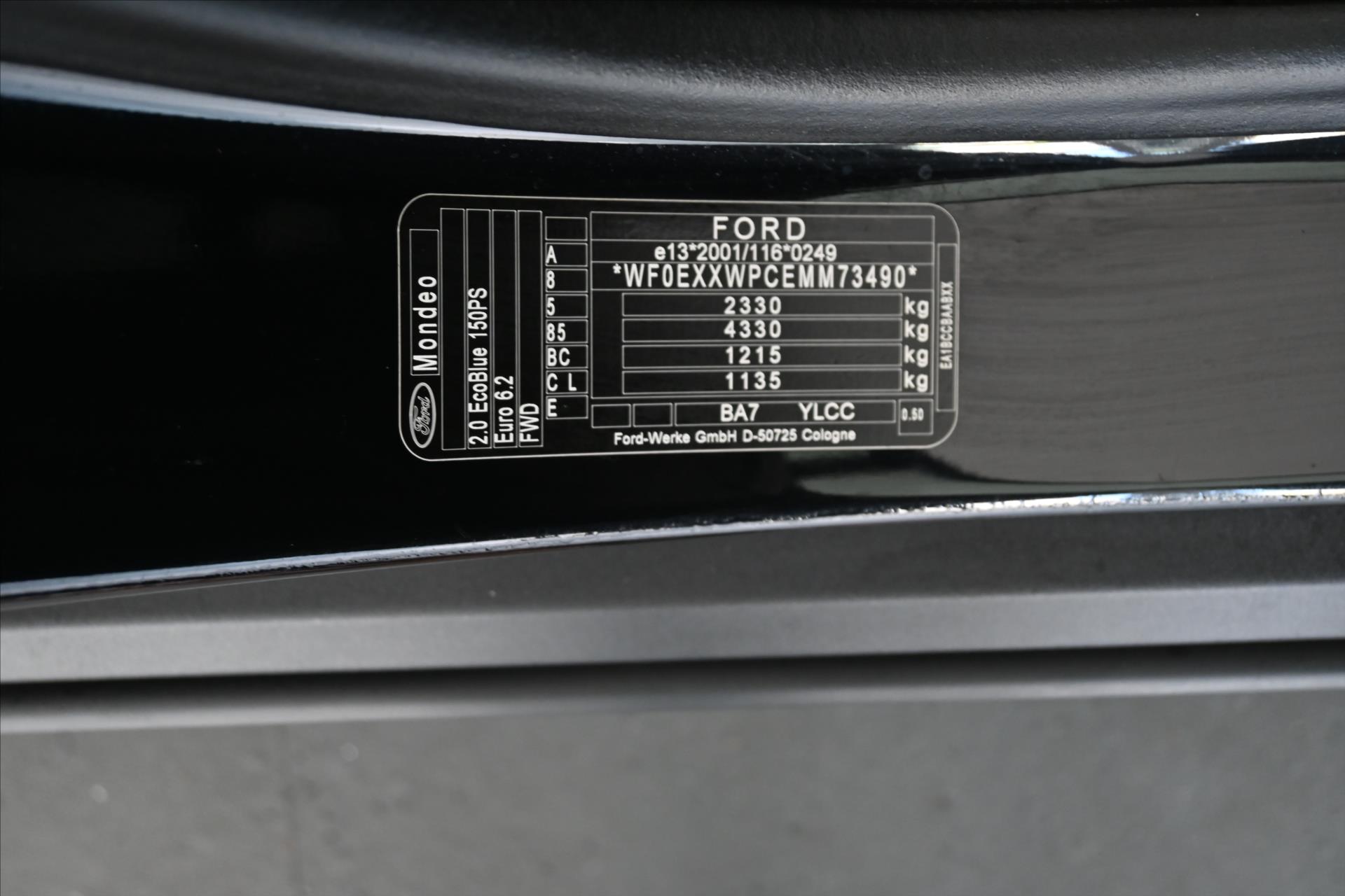 Hlavní fotografie vozu Ford Mondeo 2,0 EcoBlue 110 kW AT8 Trend Záruka až 5 let (15)