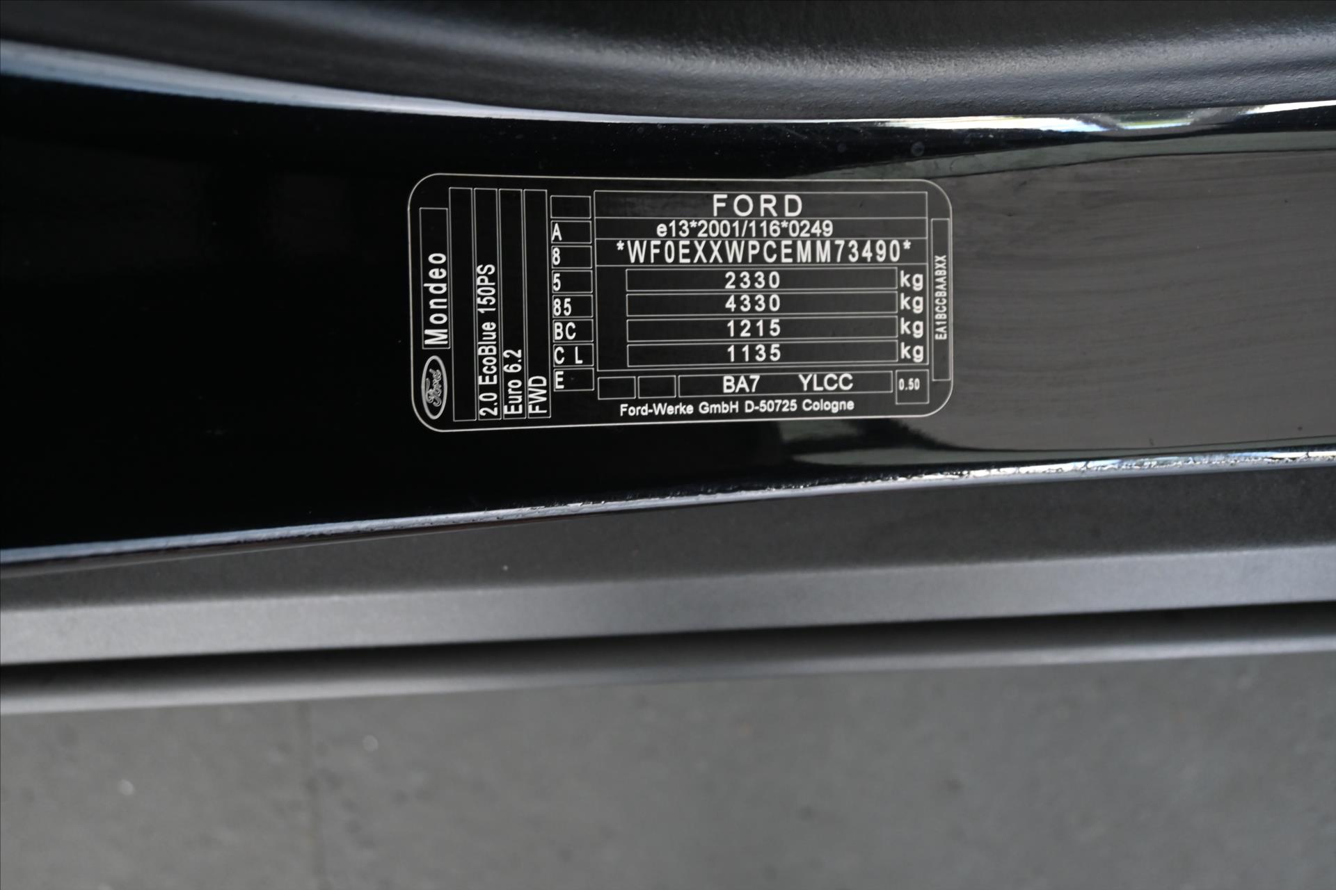 Hlavní fotografie vozu Ford Mondeo 2,0 EcoBlue 110 kW AT8 Trend Záruka až 5 let (8)