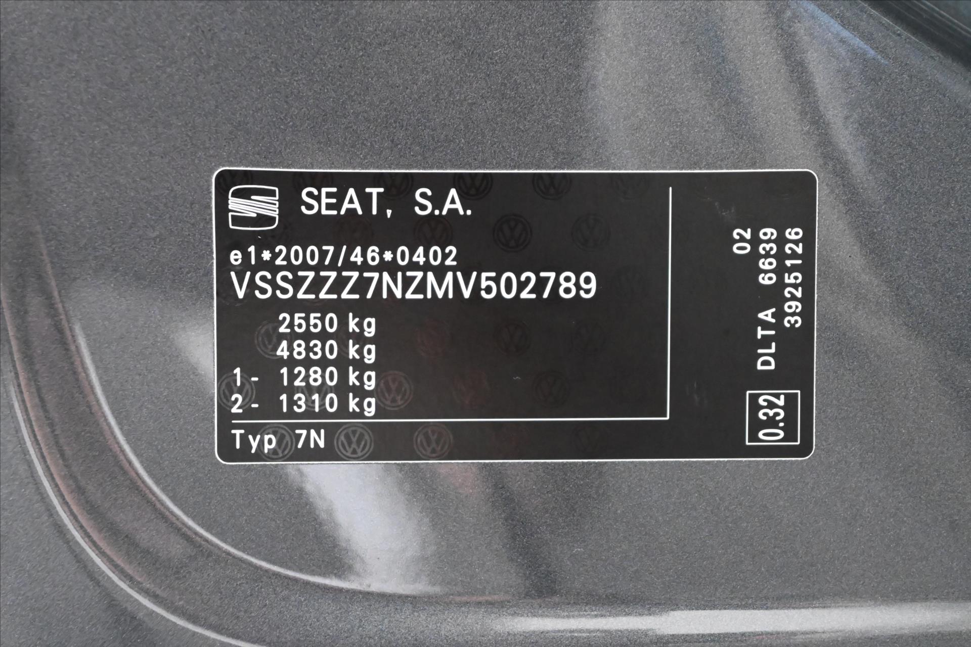 Hlavní fotografie vozu Seat Alhambra 2,0 TDi 110kW DSG Style 7míst Záruka až 5 let (9)