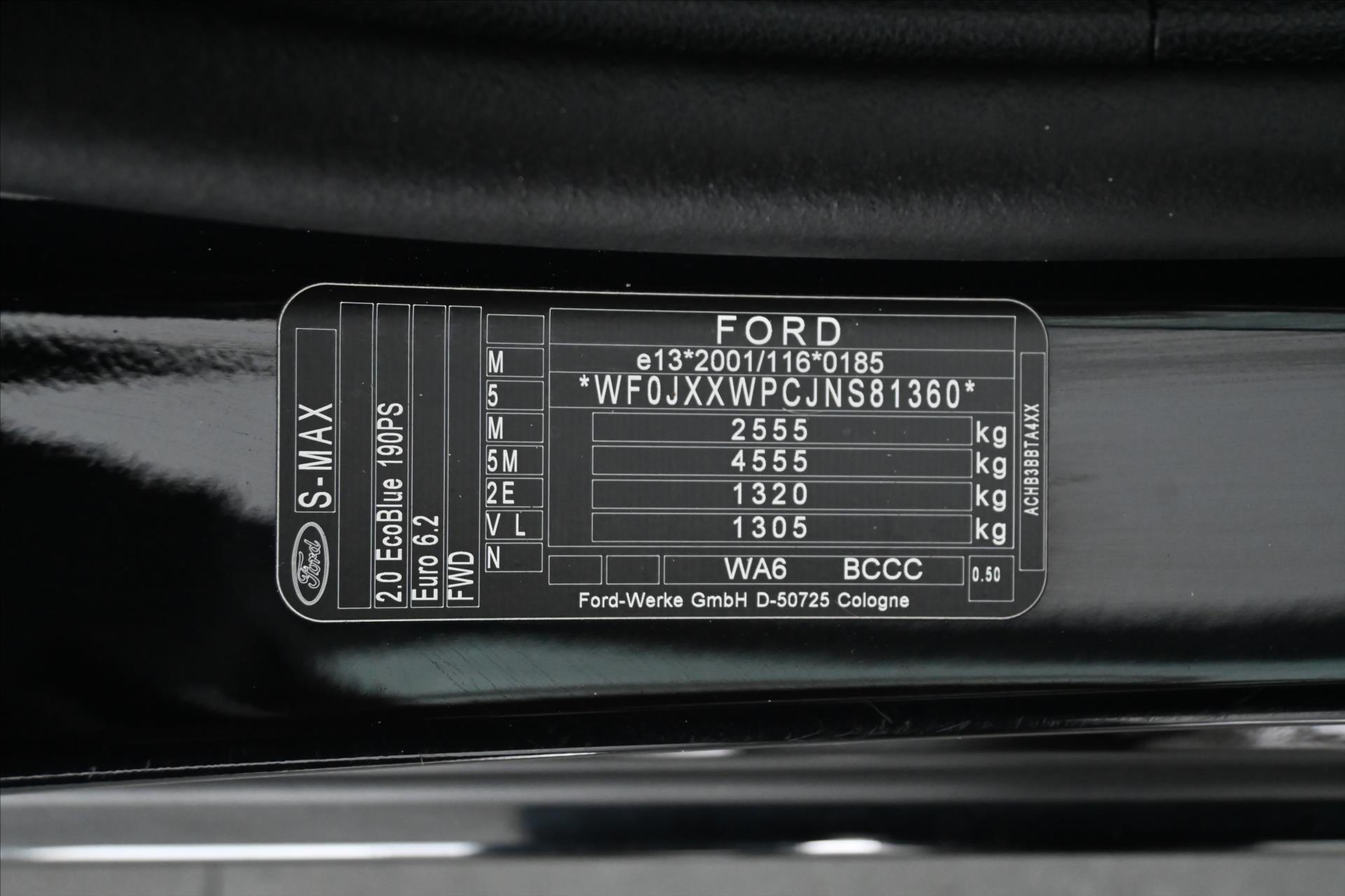 Main photo of the car Ford S-Max 2.0 EcoBlue 140 kW AT8 Titanium Warranty up to 5 years (9)