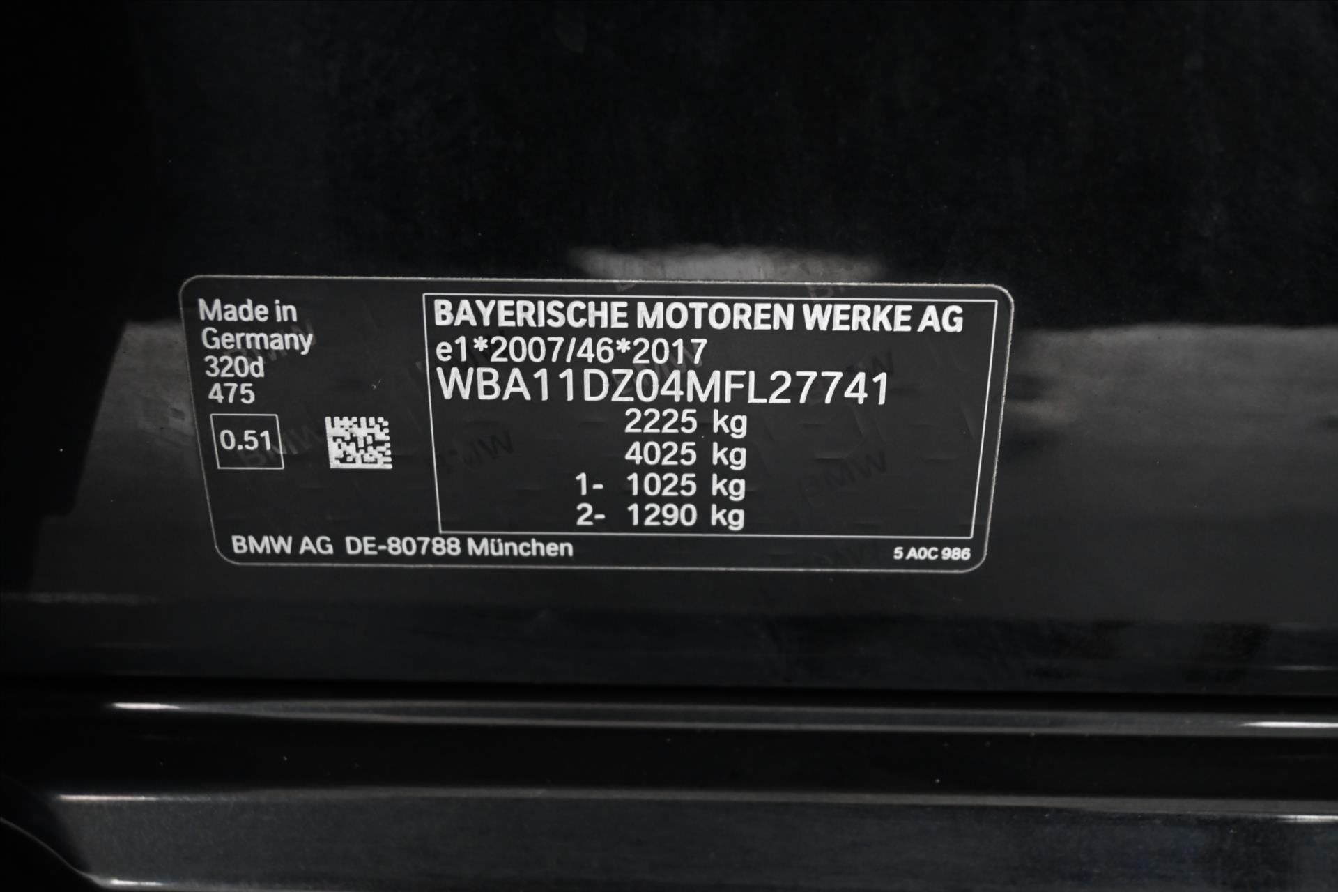 Hlavní fotografie vozu BMW Řada 3 2,0 320d 140 kW AT8 Záruka až 5 let (16)