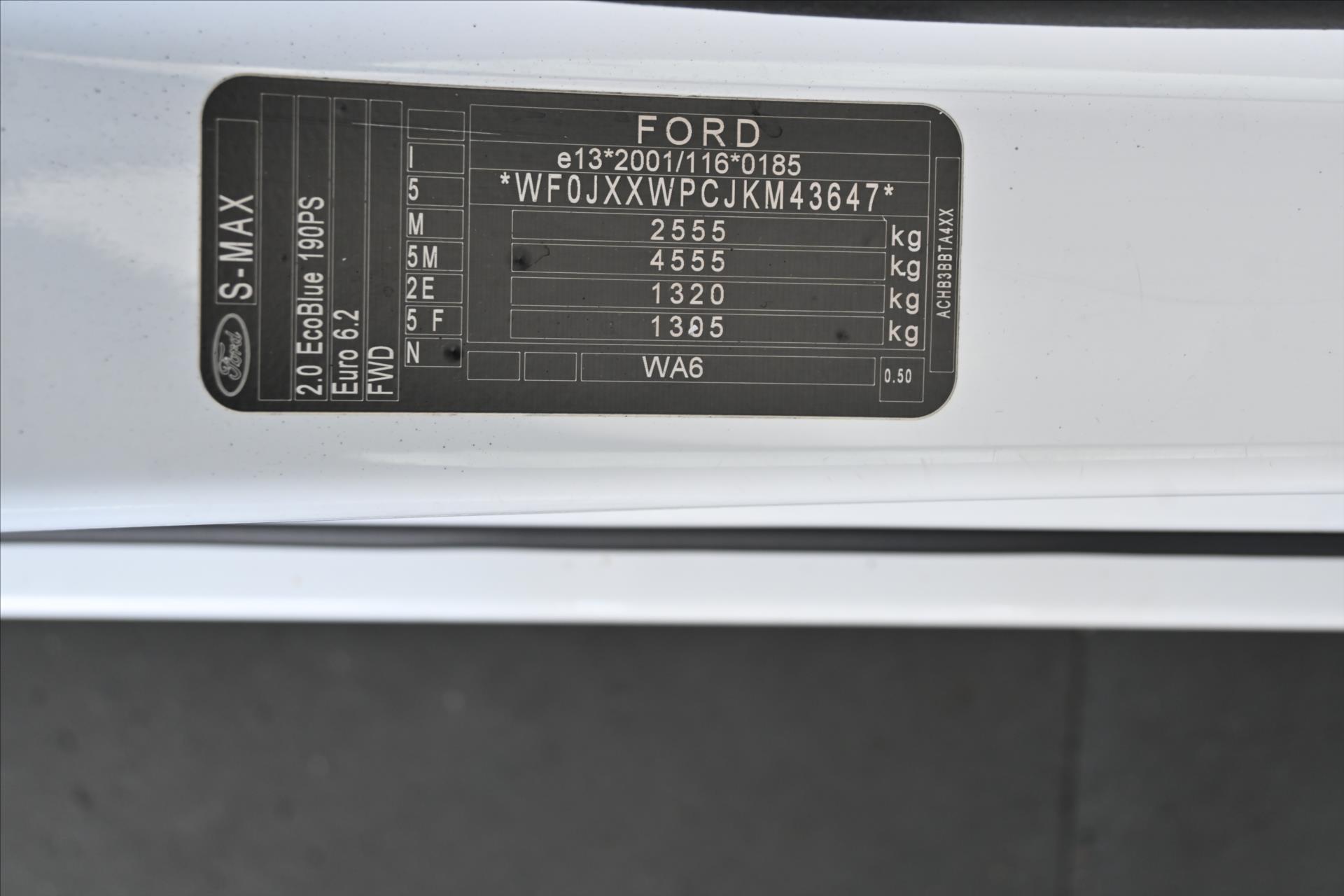 Hlavní fotografie vozu Ford S-MAX 2,0 TDCi 140 kW Titanium AT8 Záruka až 5 let (16)