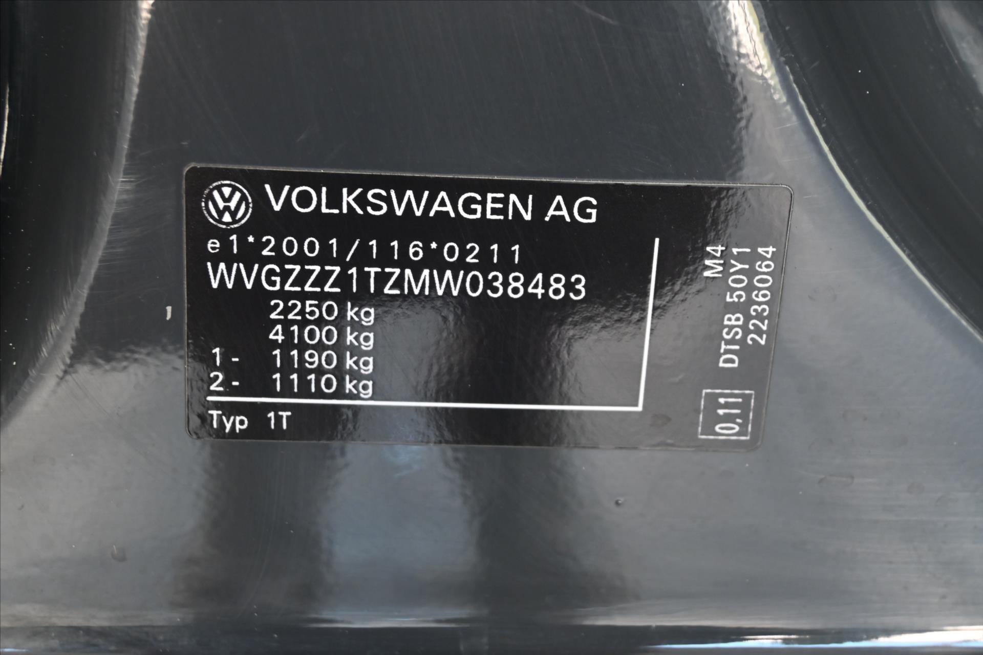 Hlavní fotografie vozu Volkswagen Touran 2,0 TDI 110 kW DSG 7/Míst Comfortline ZÁRUKA AŽ 5 LET (10)