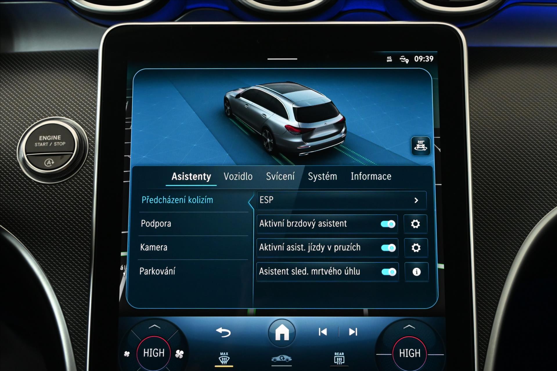 Hlavní fotografie vozu Mercedes-Benz Třídy C 2,0 220d 145 kW 9G-Tronic Avantgarde Záruka až 5 let (22)