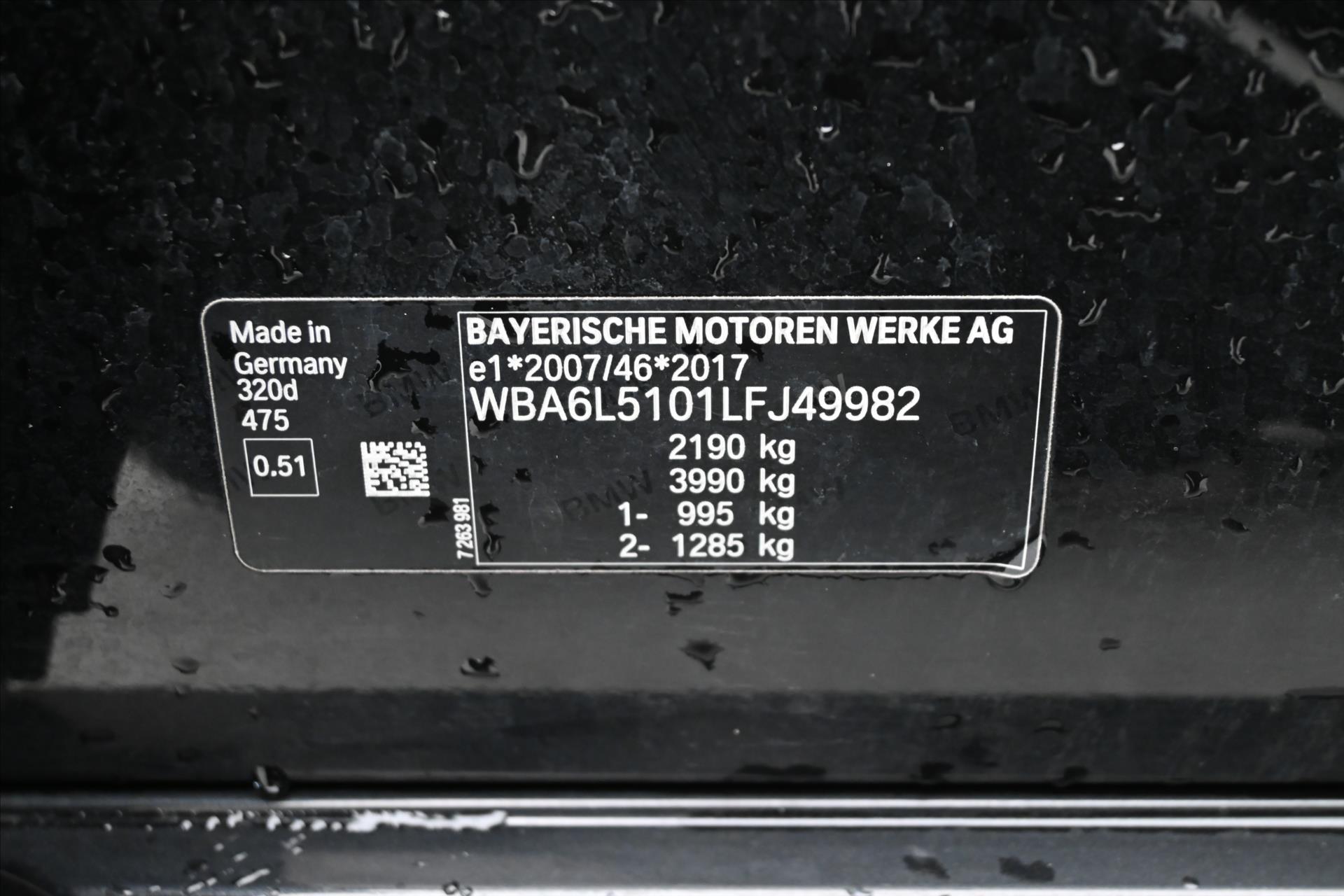 Hlavní fotografie vozu BMW Řada 3 2,0 320d 140 kW AT8 Záruka až 5 let (13)