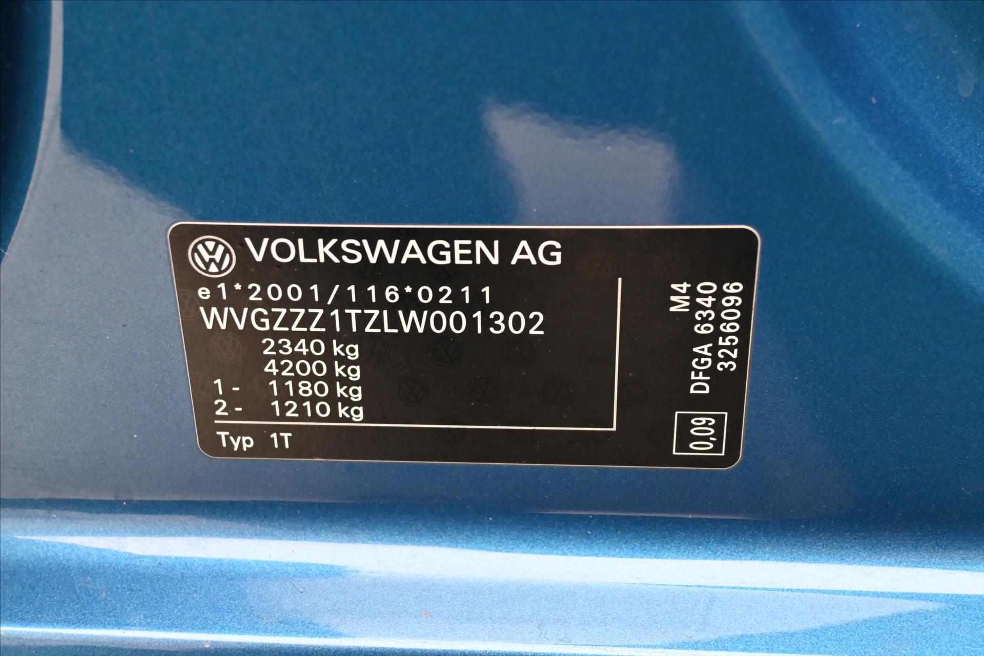 Hlavní fotografie vozu Volkswagen Touran 2,0 TDI 110kW HIGHLINE DSG Záruka až 5 let (13)