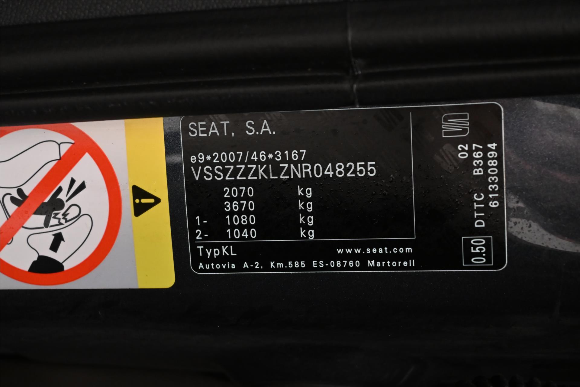 Hlavní fotografie vozu Seat Leon 2,0 TDI 110 kW DSG Style Záruka až 5 let (13)