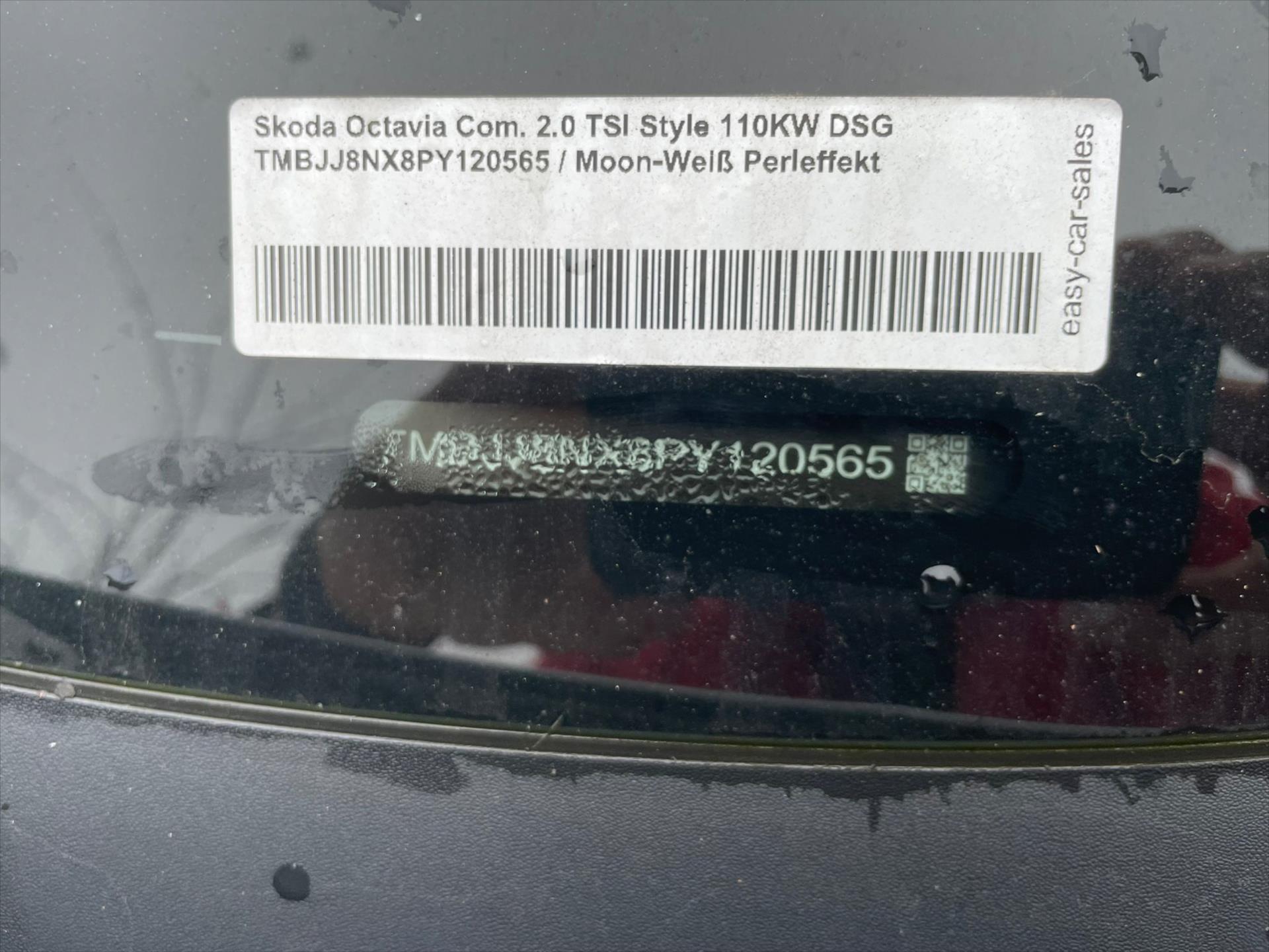 Hlavní fotografie vozu Škoda Octavia 2,0 TDI 110kW STYLE DSG VŮZ PŘIPRAVUJEME K PRODEJI (2)