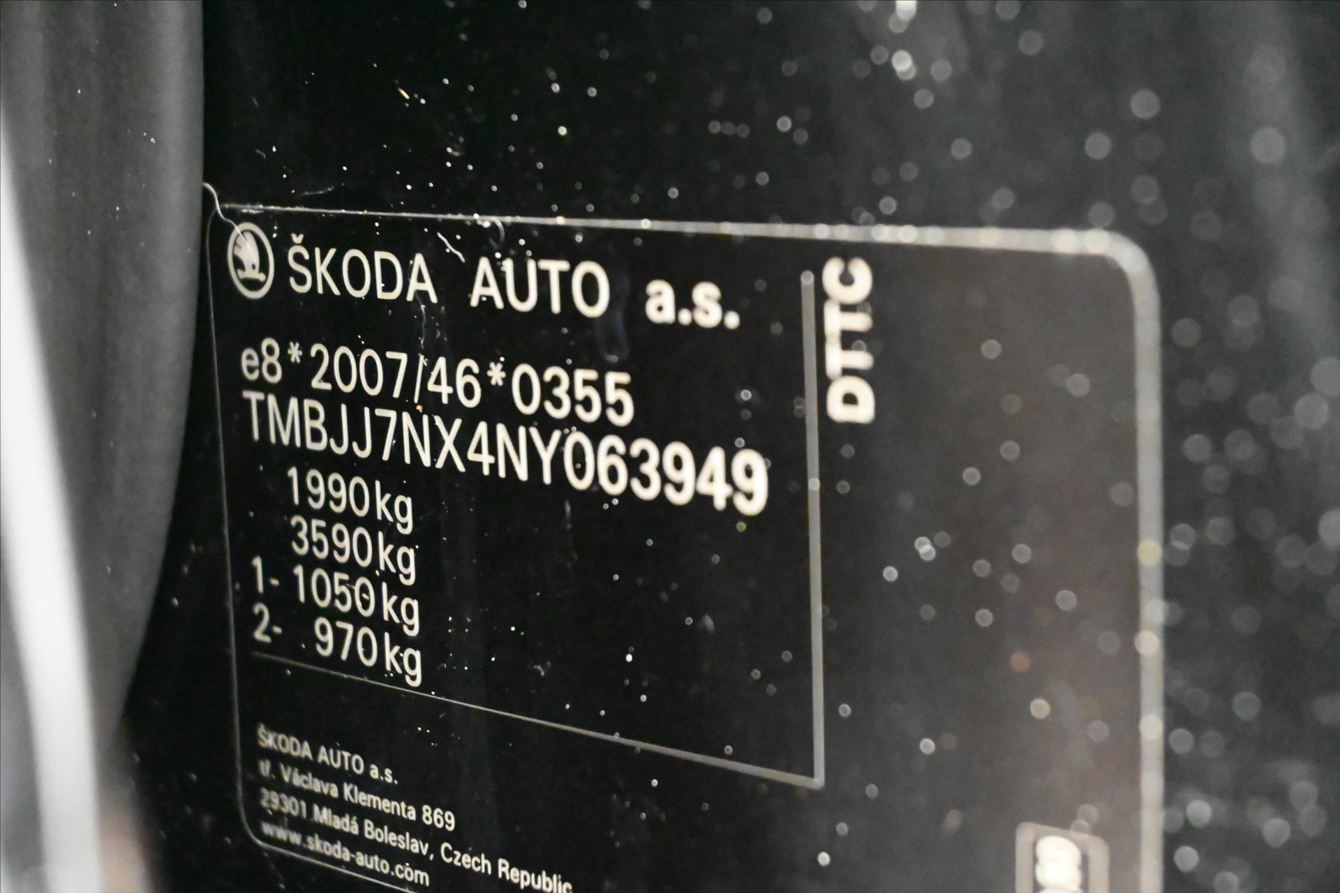 Hlavní fotografie vozu Škoda Octavia 2,0 TDI 110 kW DSG Style Záruka až 5 let (12)