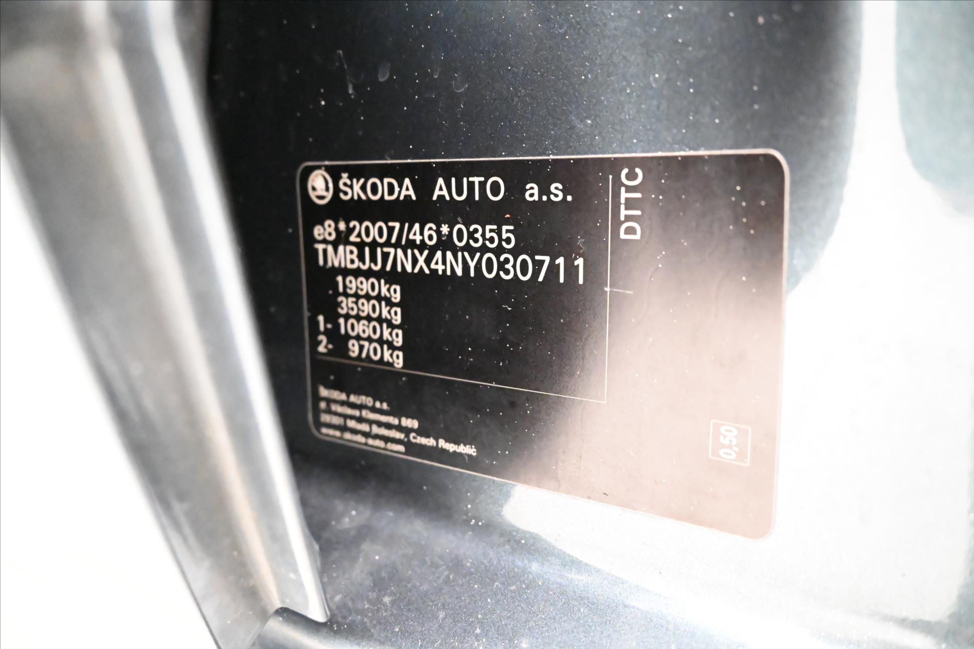 Hlavní fotografie vozu Škoda Octavia 2,0 TDI 110 kW DSG Style Záruka až 5 let (12)