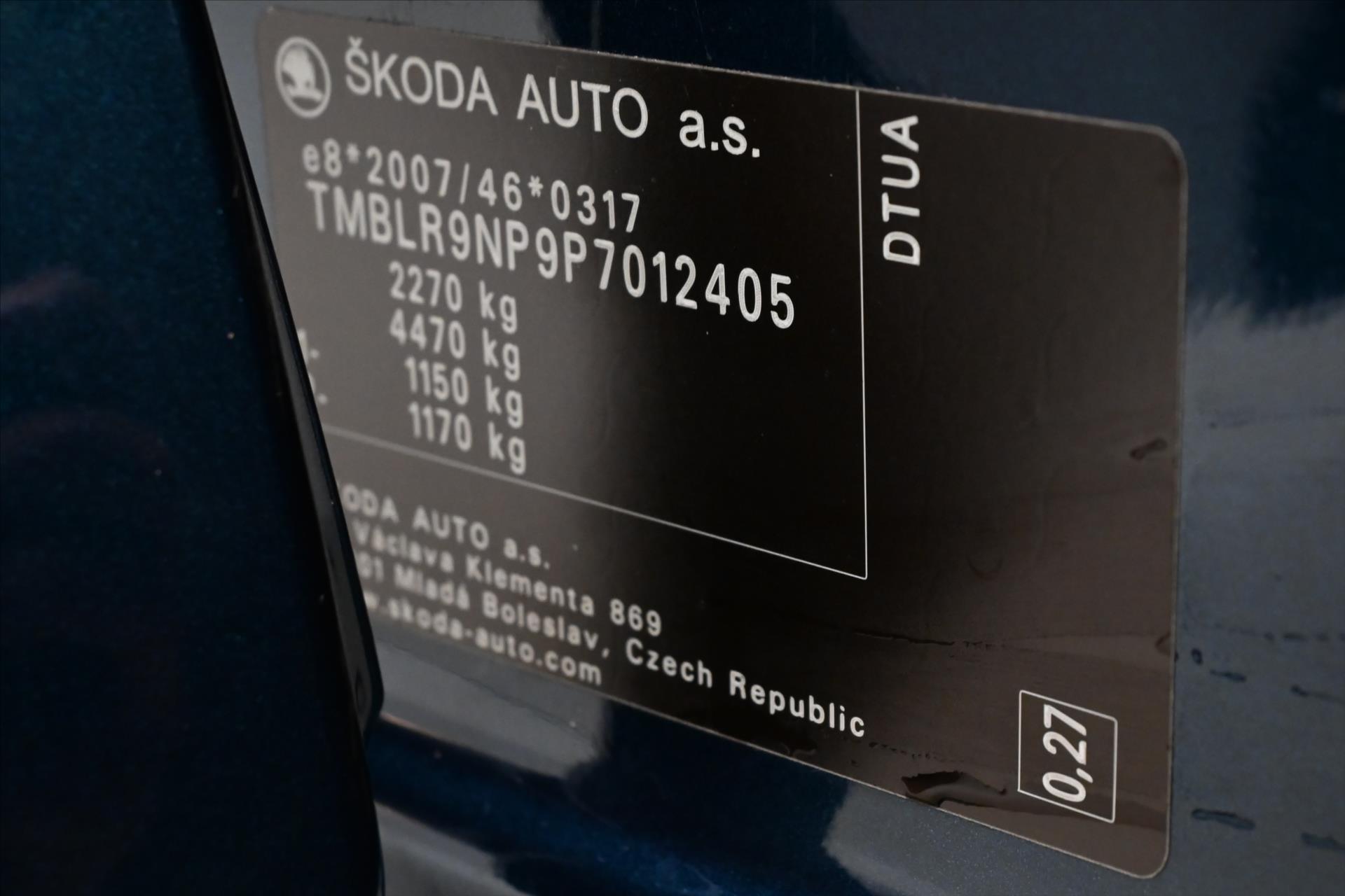 Hlavní fotografie vozu Škoda Superb 2,0 TDI 147kW DSG 4x4 STYLE Záruka až 5 let (12)