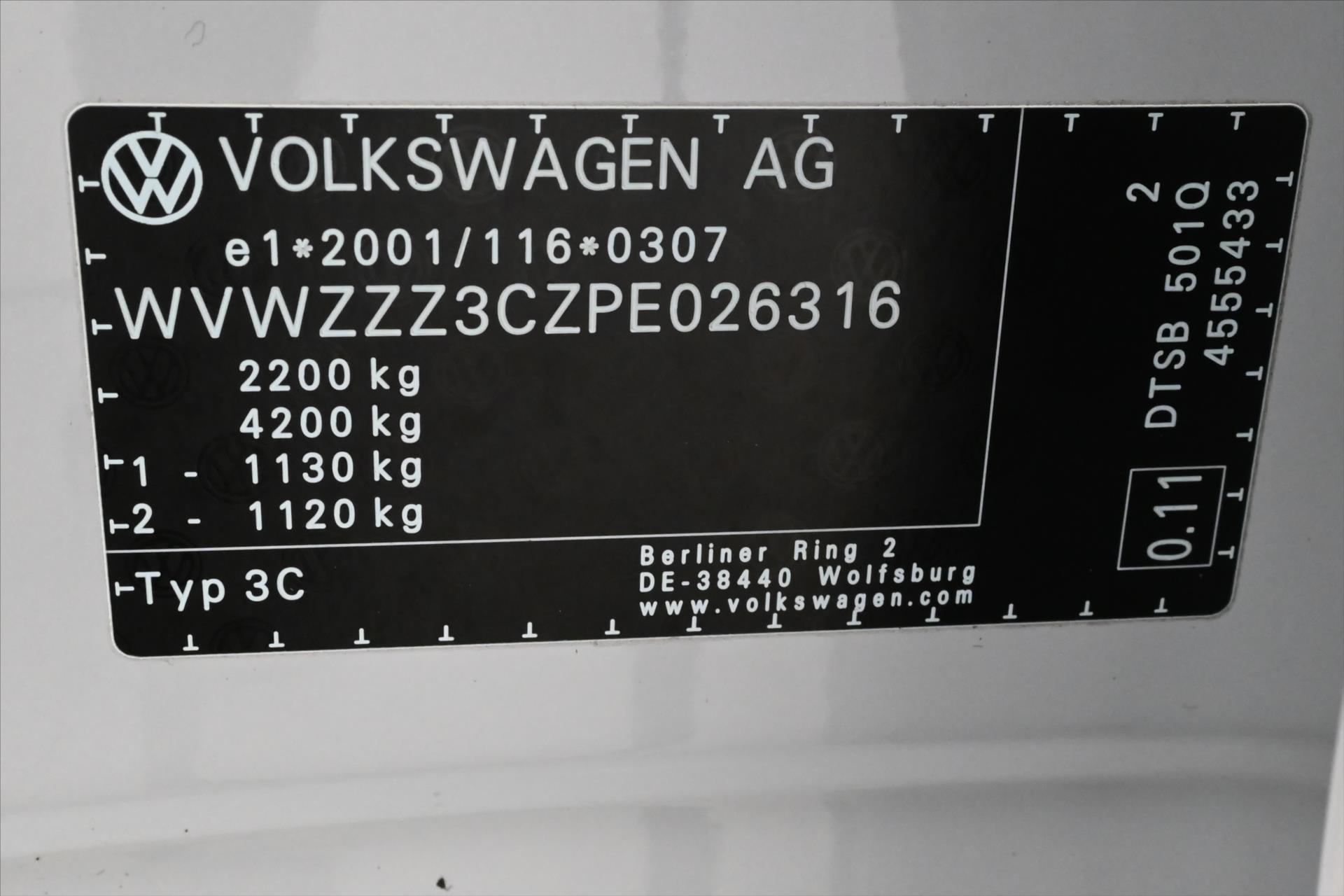Hlavní fotografie vozu Volkswagen Passat 2,0 TDI 110 kW DSG Business Záruka až 5 let (12)