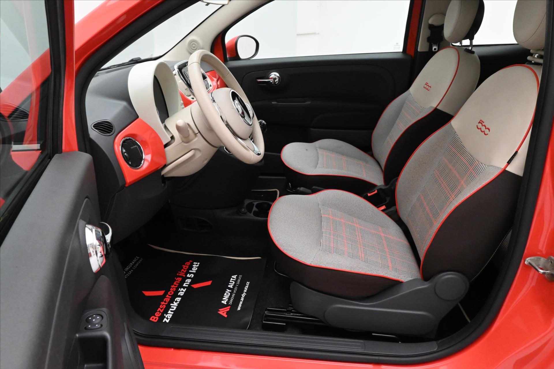 Hlavní fotografie vozu Fiat 500 1,2 i Plus 51Kw PANORAMA Záruka až 5 let (12)