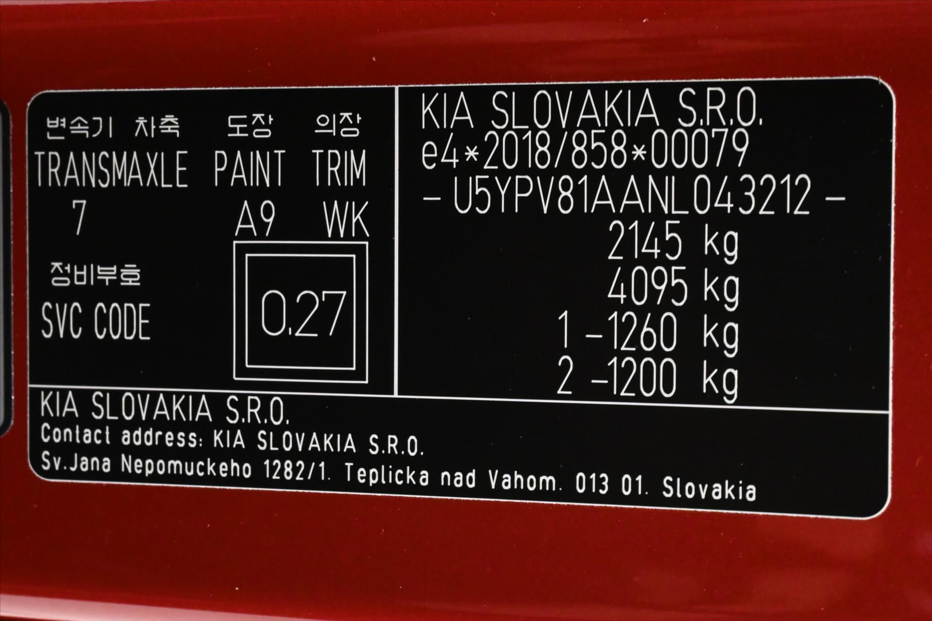 Hlavní fotografie vozu Kia Sportage 1,6 CRDi 100kW MHEV TOP Tovární záruka KIA (12)