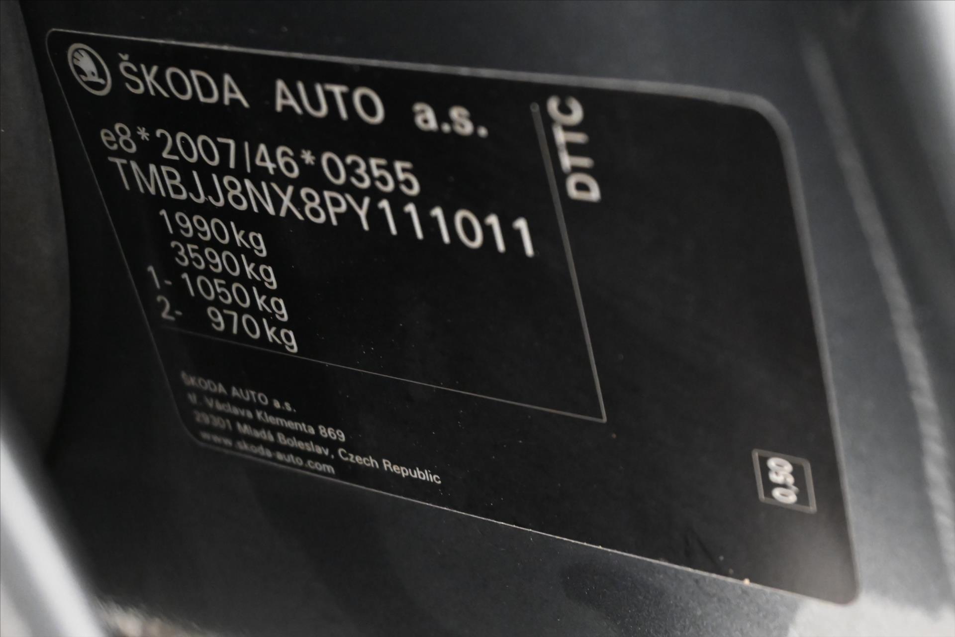 Main photo of the car Skoda Octavia 2.0 TDI 110 kW DSG STYLE Warranty up to 5 years (12)