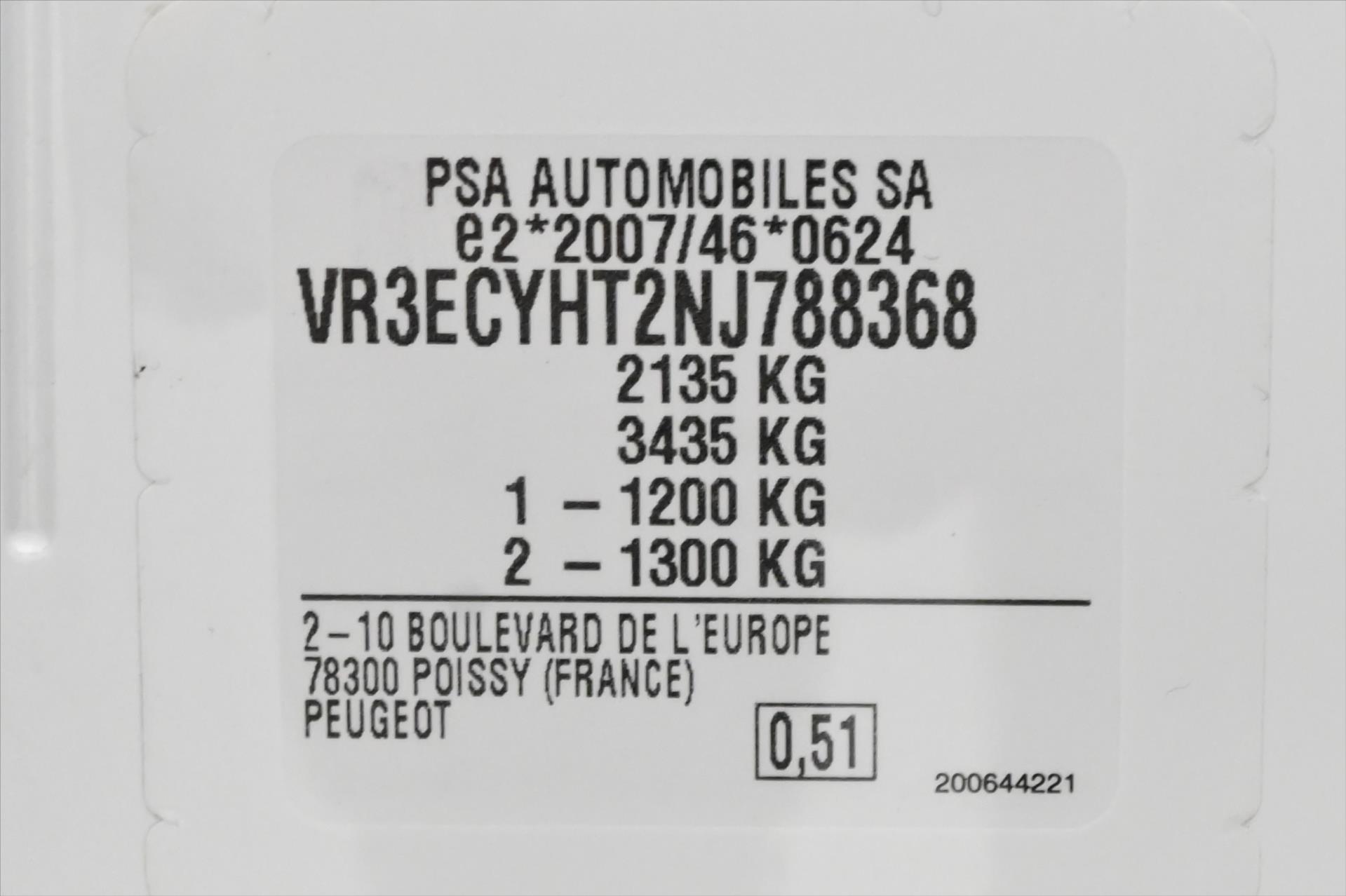 Hlavní fotografie vozu Peugeot Rifter 1,5 BlueHDI 75 kW Active Záruka až 5 let (12)