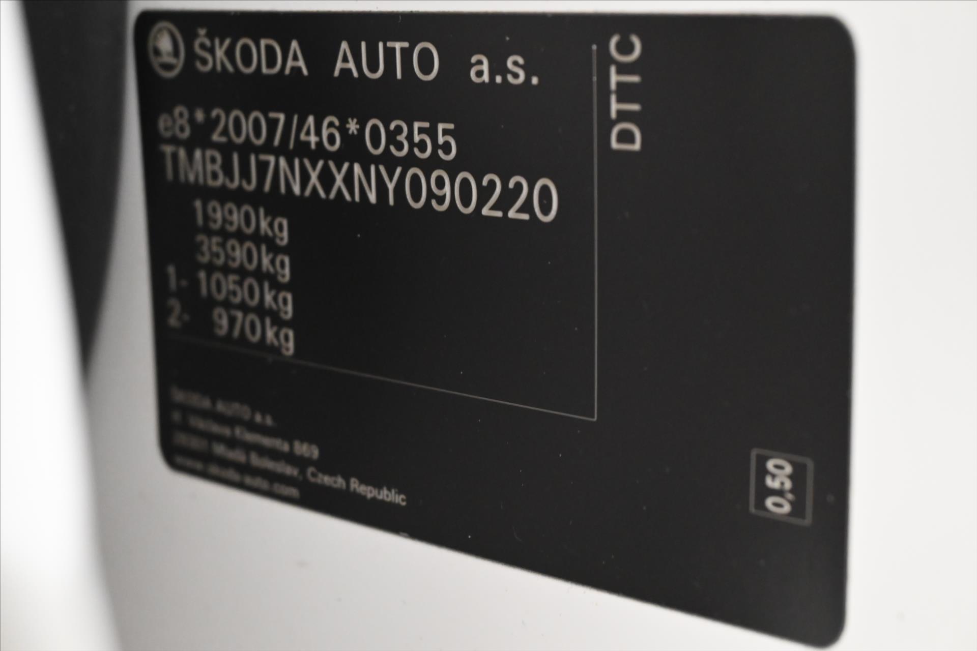 Hlavní fotografie vozu Škoda Octavia 2,0 TDI 110 kW DSG Style Záruka až 5 let (12)