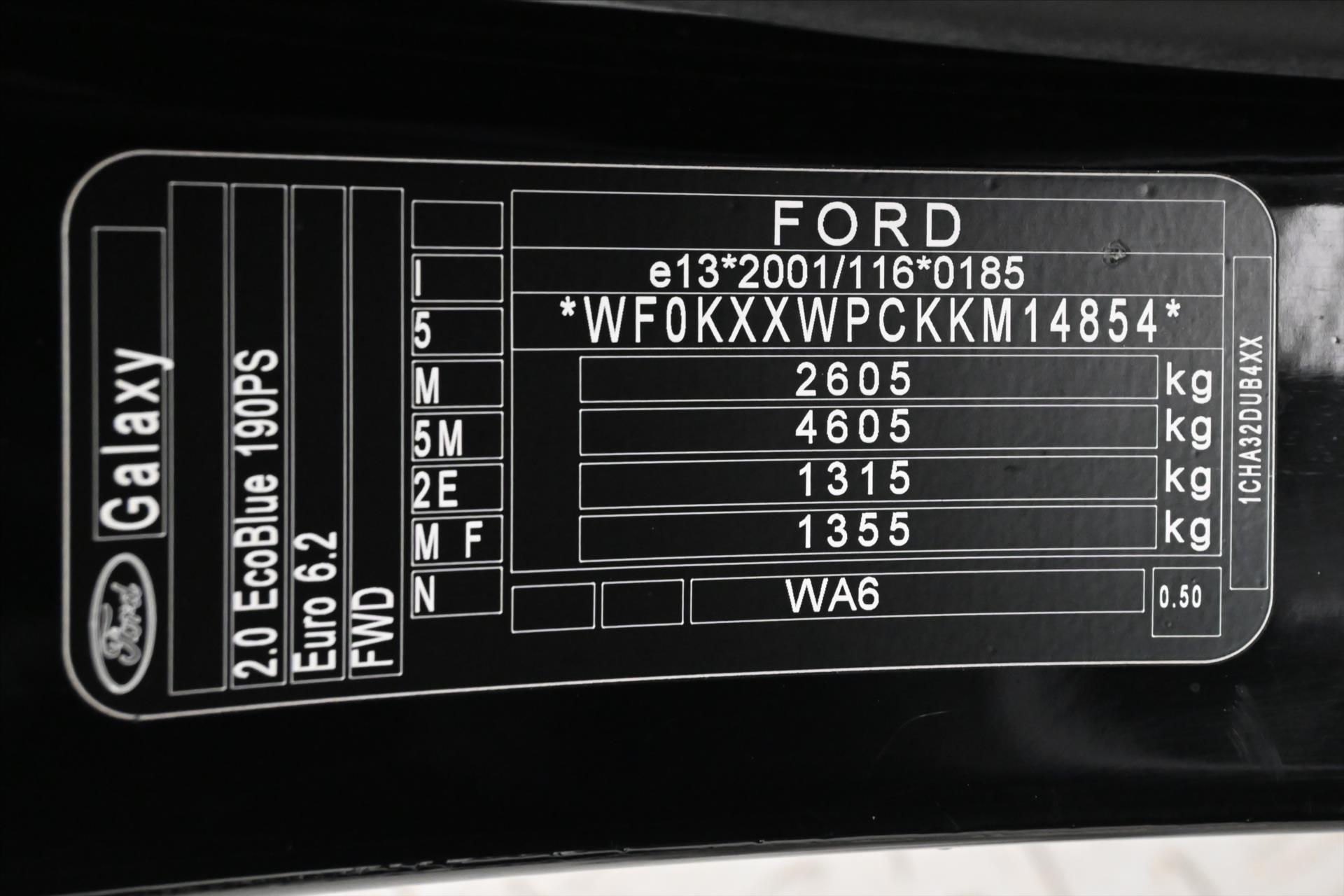 Main photo of the car Ford Galaxy 2.0 EcoBlue 140 kW AT8 Titanium 7 seats Warranty up to 5 years (13)