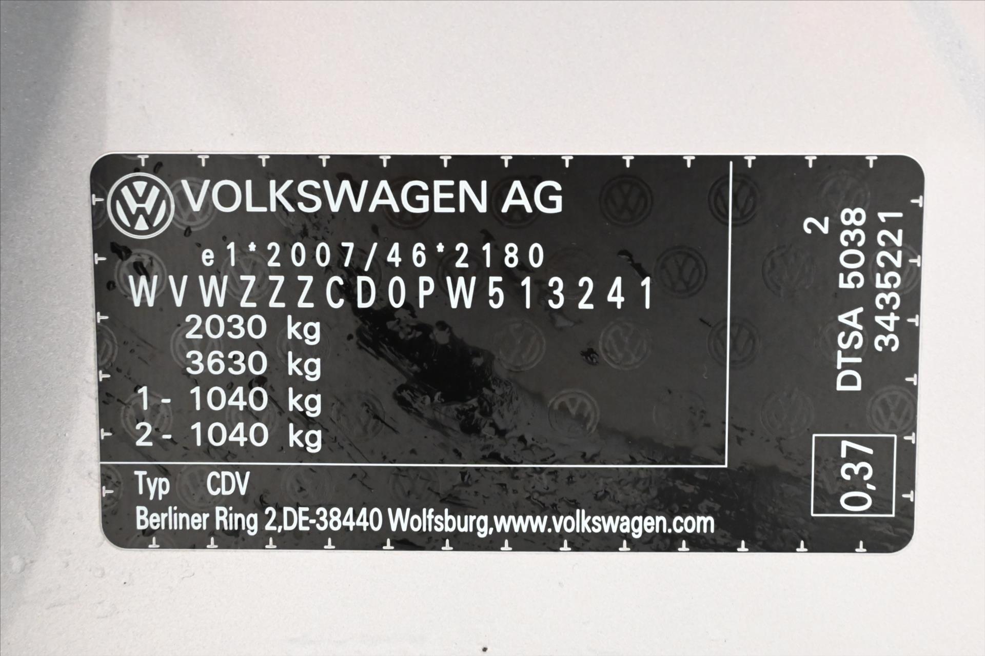 Main photo of the car Volkswagen Golf 2.0 TDI 110 kW Life Warranty up to 5 years (12)