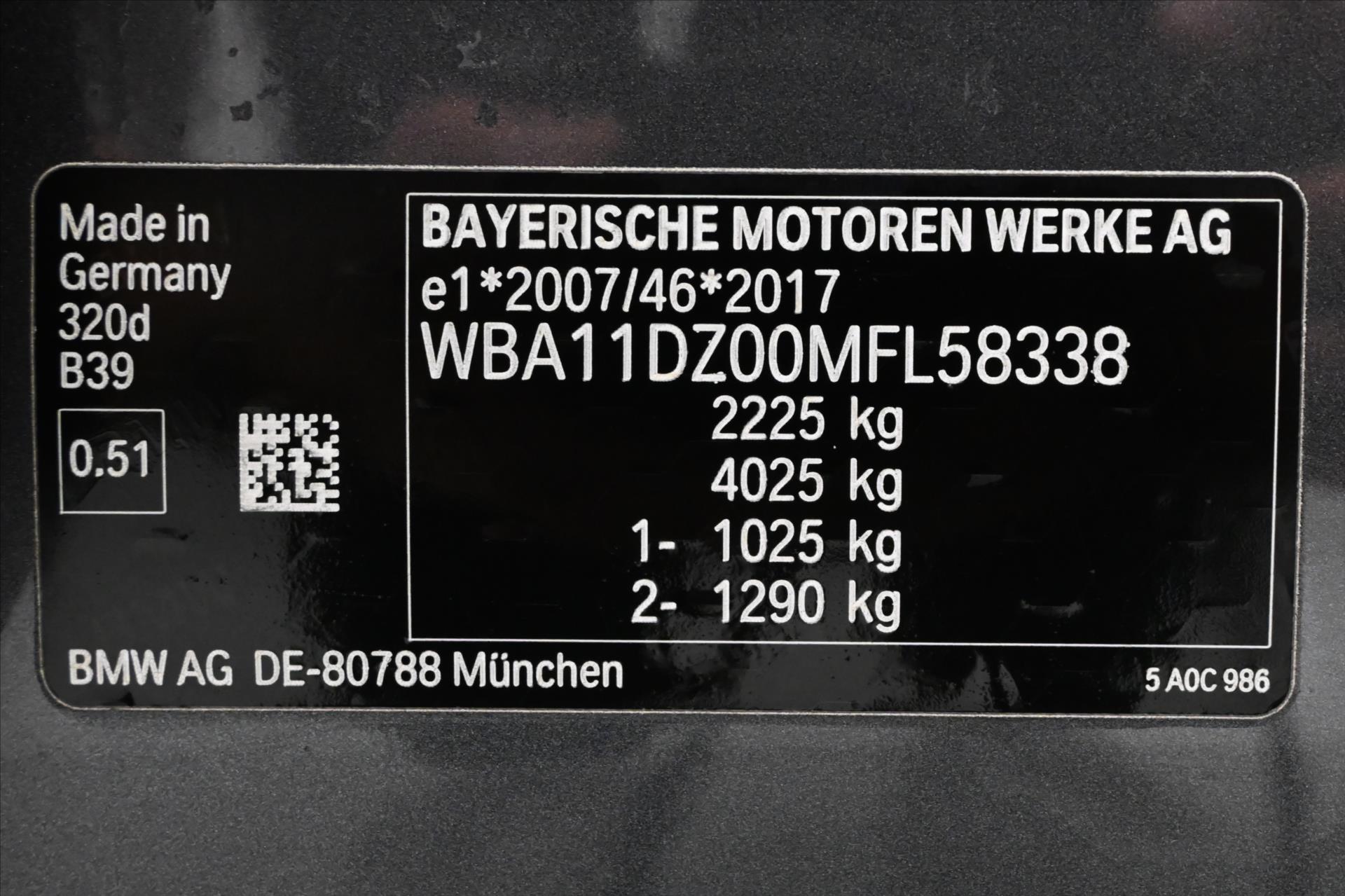 Hlavní fotografie vozu BMW Řada 3 2,0 320d 140 kW Steptronic Záruka až 5 let (12)