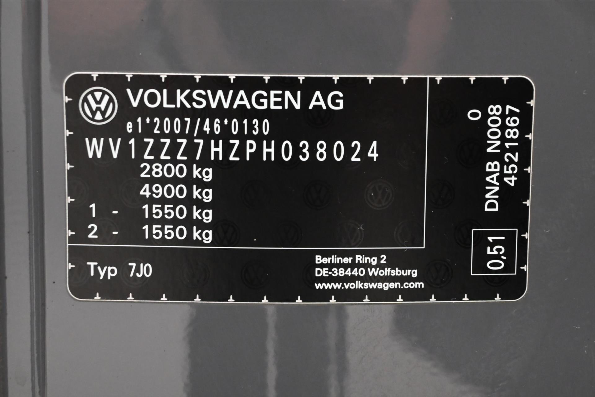 Hlavní fotografie vozu Volkswagen Transporter 2,0 TDI 81 KW Tempomat Záruka až 5 let (12)