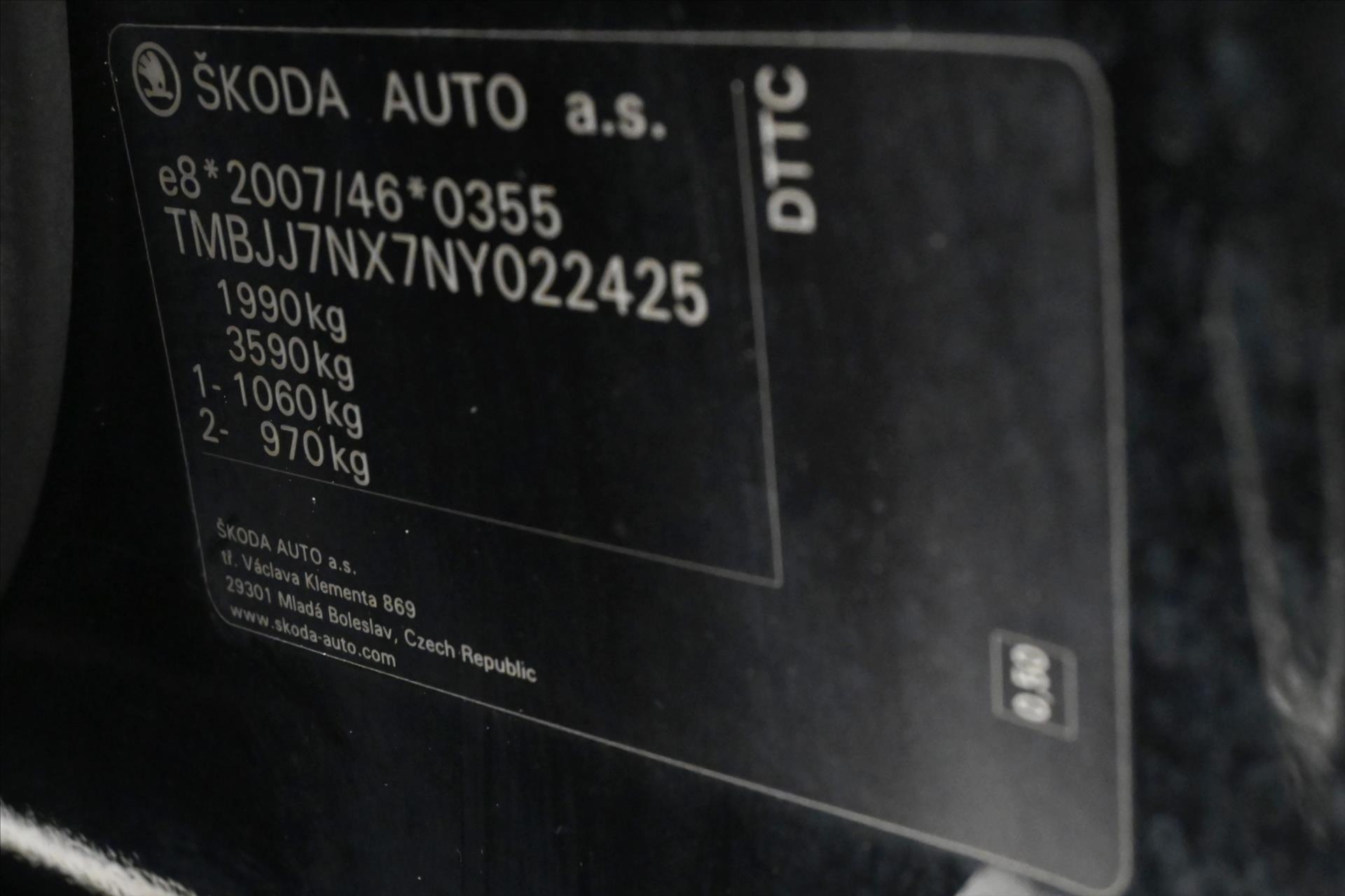 Hlavní fotografie vozu Škoda Octavia 2,0 TDI 110 kW DSG Style Záruka až 5 let (12)