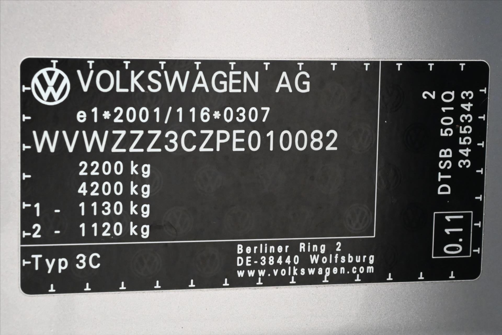 Hlavní fotografie vozu Volkswagen Passat 2,0 TDI 110kW DSG Business Záruka až 5 let (12)