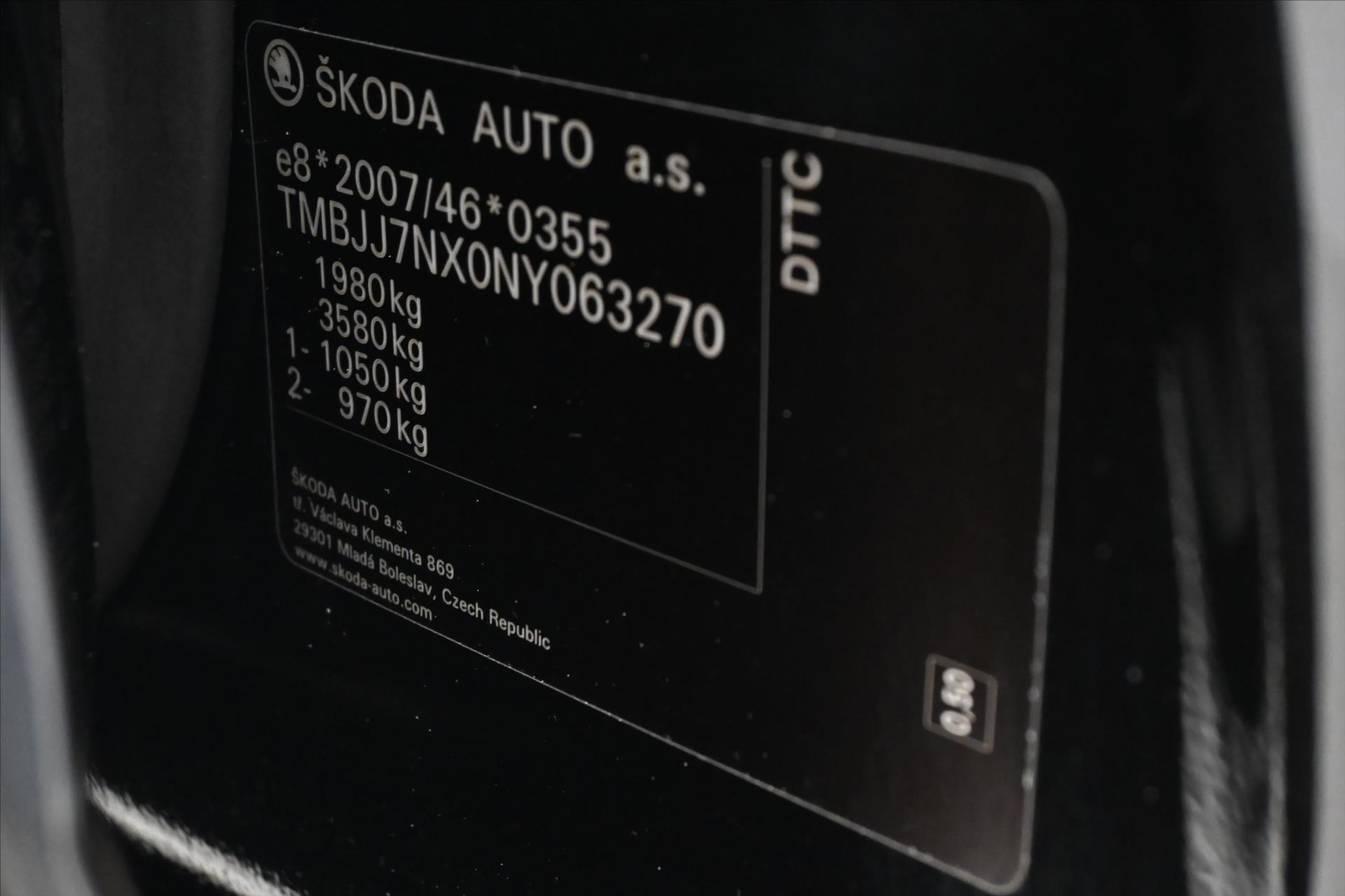 Main photo of the car Skoda Octavia 2.0 TDI 110 kW DSG Sportline Warranty up to 5 years (12)