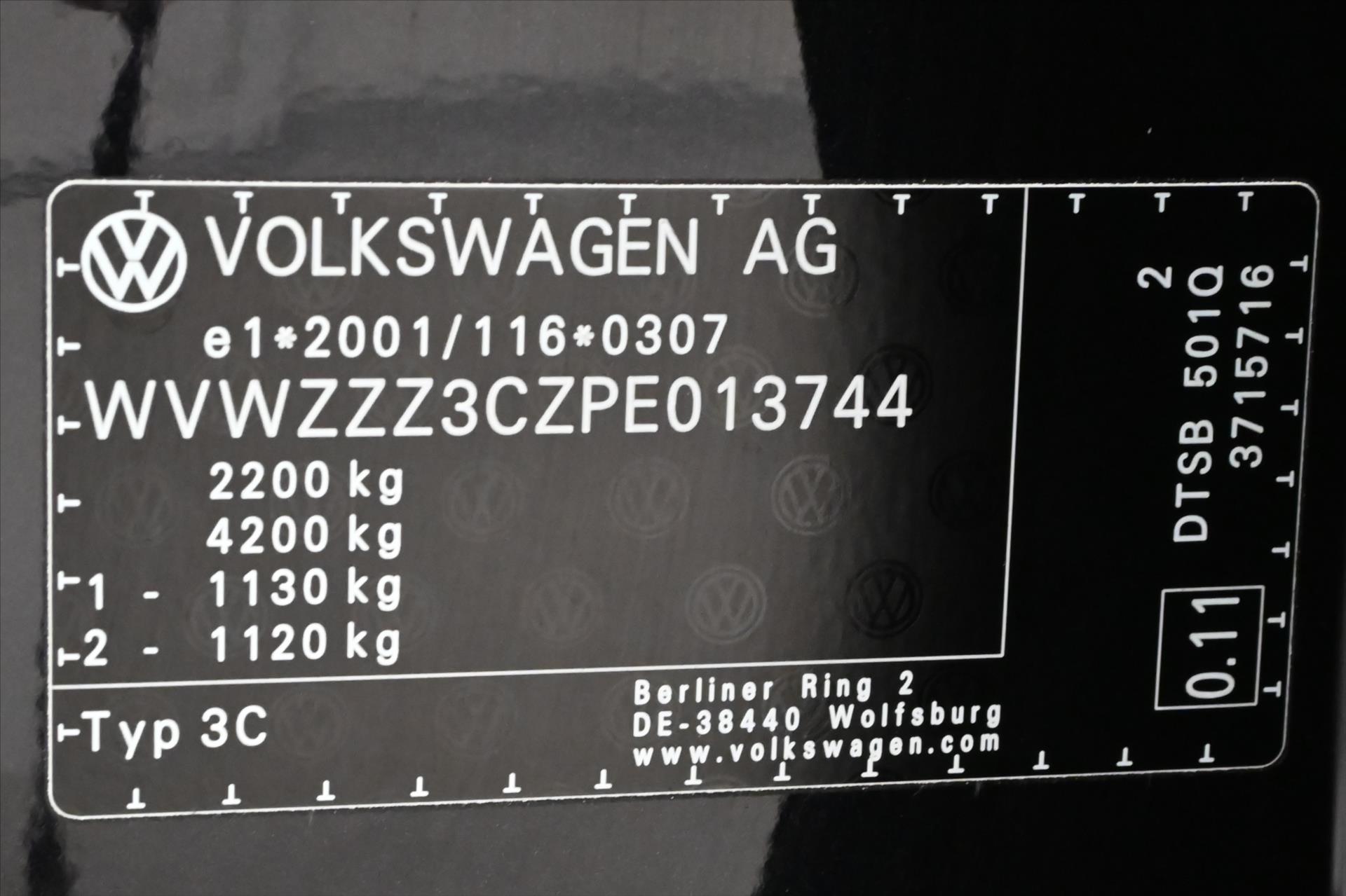 Hlavní fotografie vozu Volkswagen Passat 2,0 TDI 110 kW DSG Business Záruka až 5 let (12)
