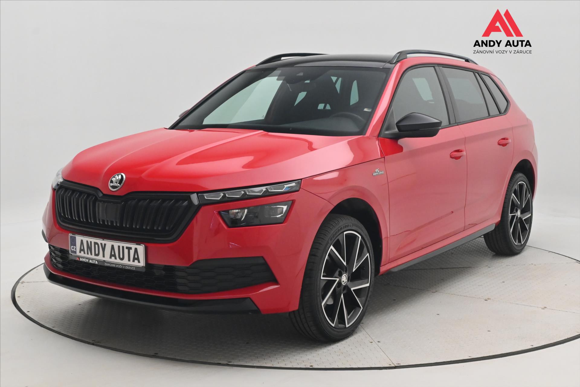 Škoda Kamiq 1,0 TSI 81 kW Monte Carlo Záruka až 5 let