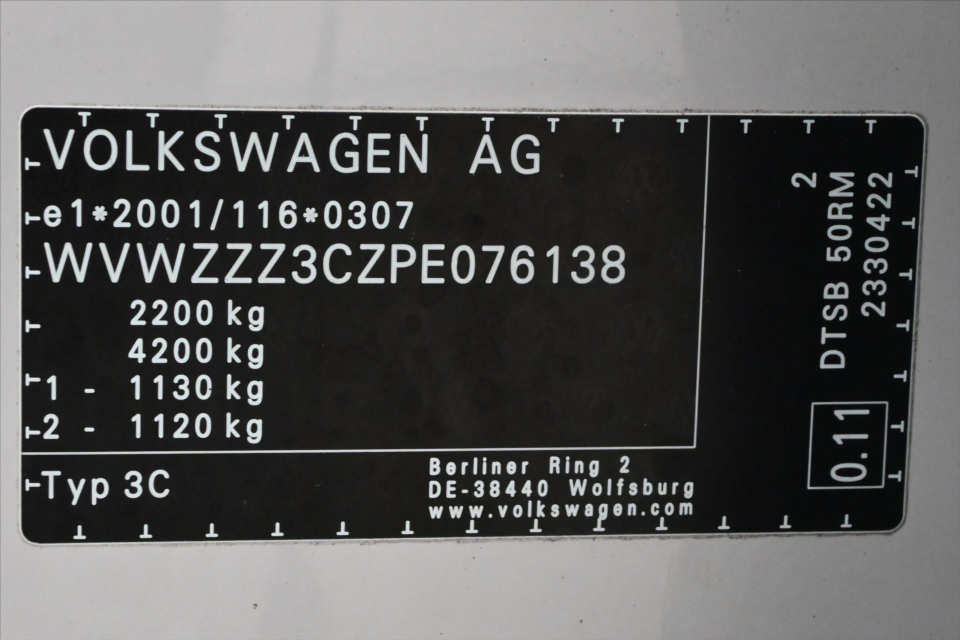 Hlavní fotografie vozu Volkswagen Passat 2,0 TDI 110KW DSG BUSINESS Záruka až 5 let (12)