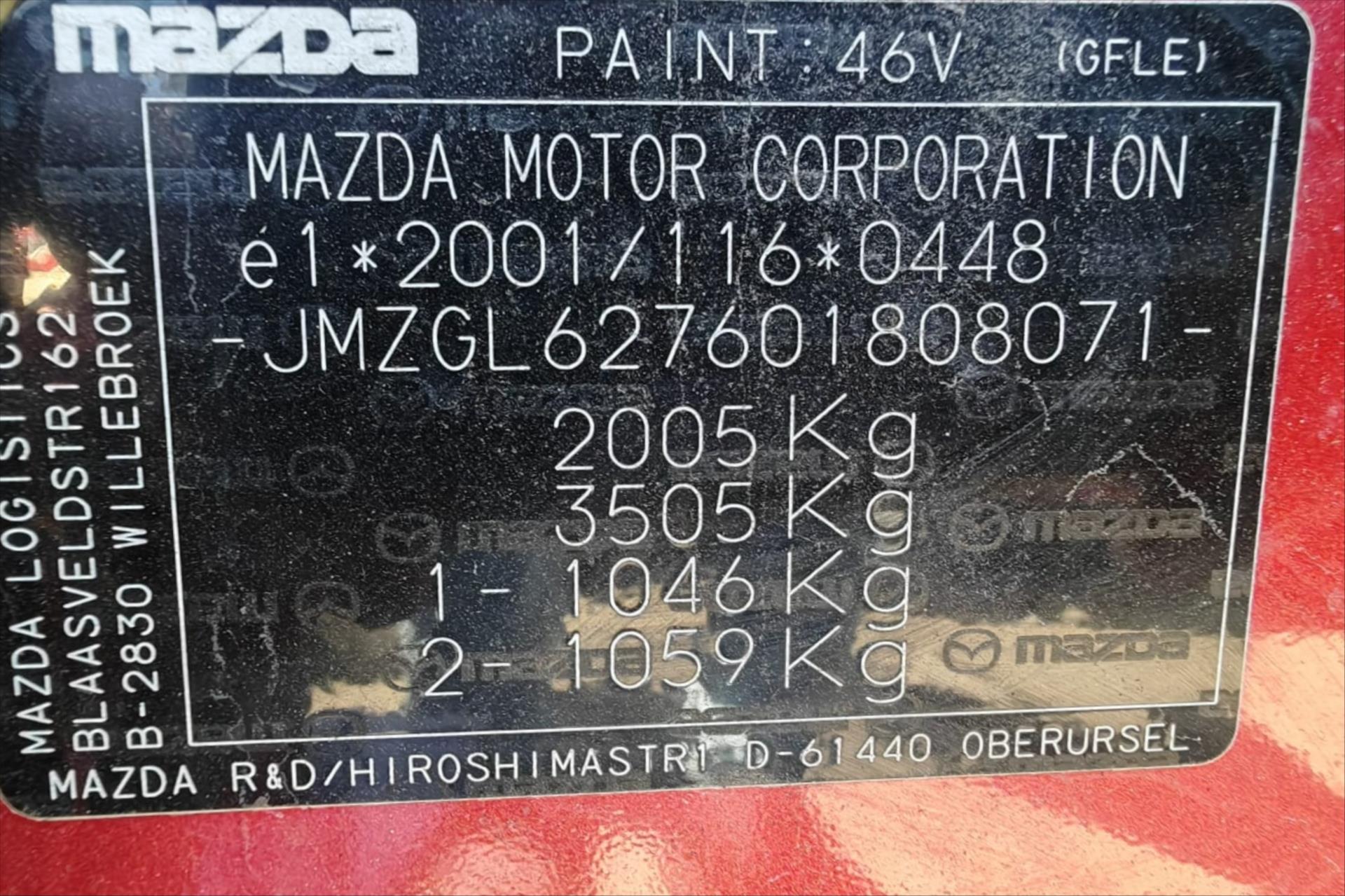Hlavní fotografie vozu Mazda 6 2,0 SkyActiv-G 121kW VŮZ PŘIPRAVUJEME K PRODEJI (2)