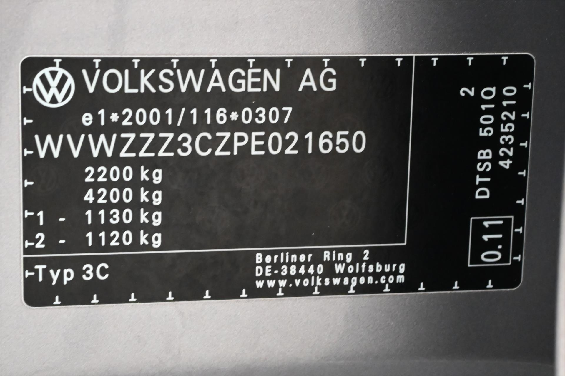Hlavní fotografie vozu Volkswagen Passat 2,0 TDI 110kW DSG Business Záruka až 5 let (12)