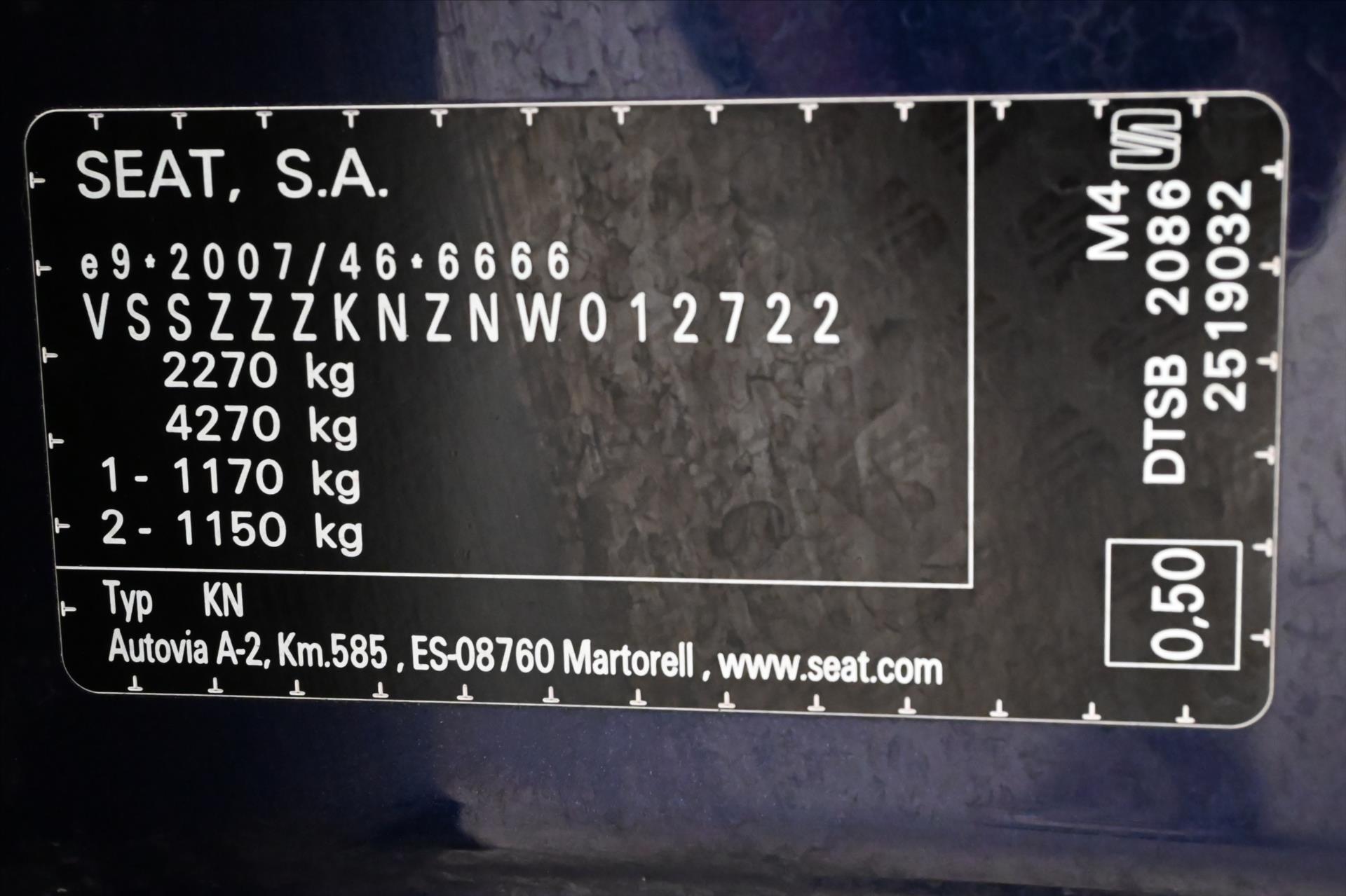 Hlavní fotografie vozu Seat Tarraco 2,0 TDI 110 kW DSG Style Záruka až 5 let (12)
