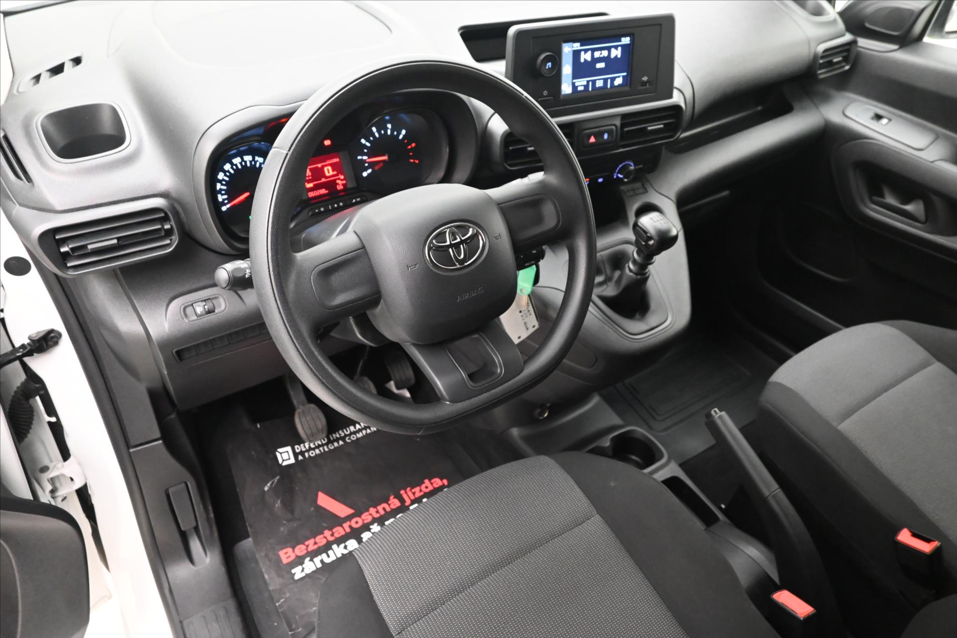 Hlavní fotografie vozu Toyota Proace 1,5 D-4D 75kW ČR 1.majitel Záruka až 5 let (15)