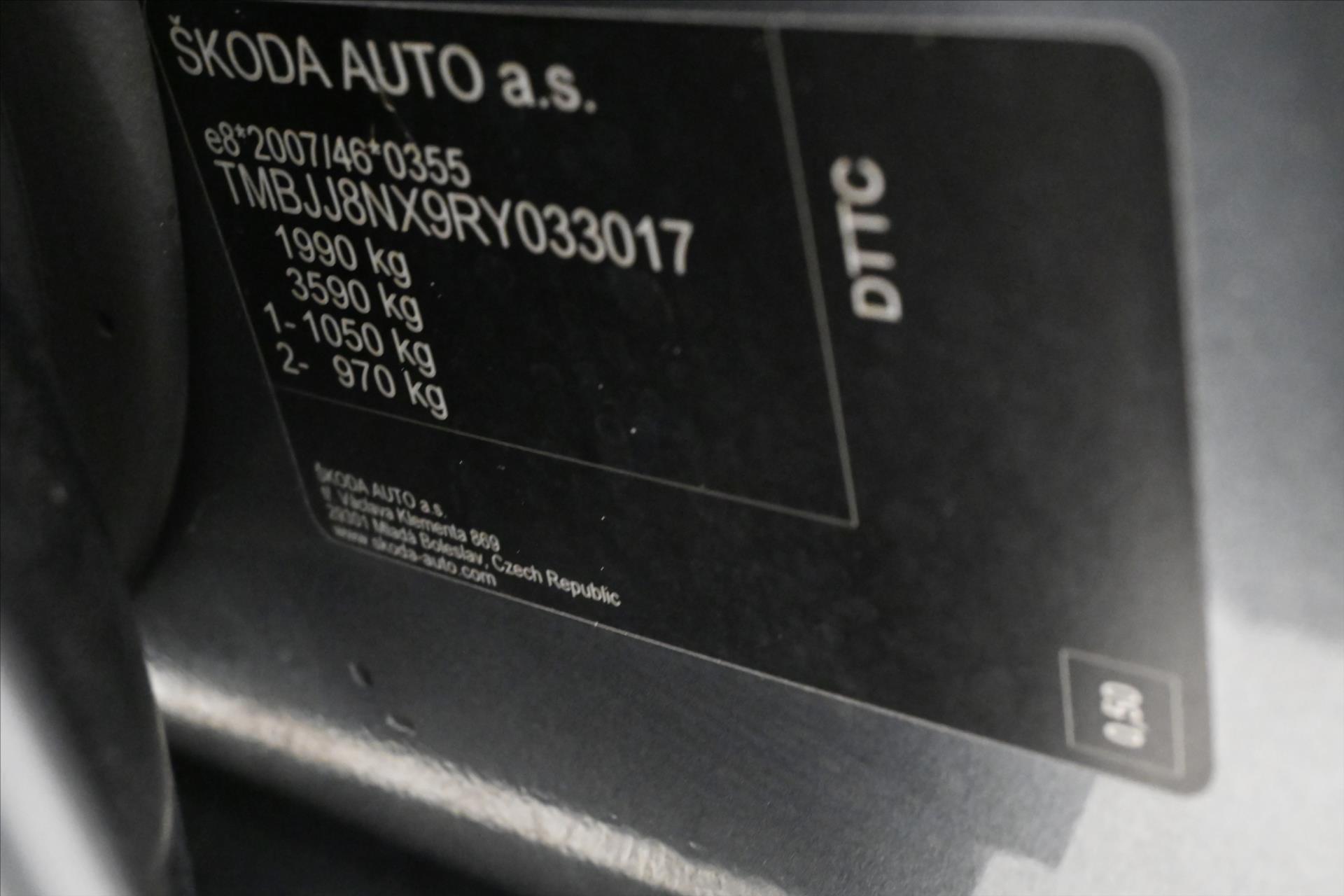 Main photo of the car Skoda Octavia 2.0 TDI 110 kW DSG Ambition Warranty up to 5 years (13)
