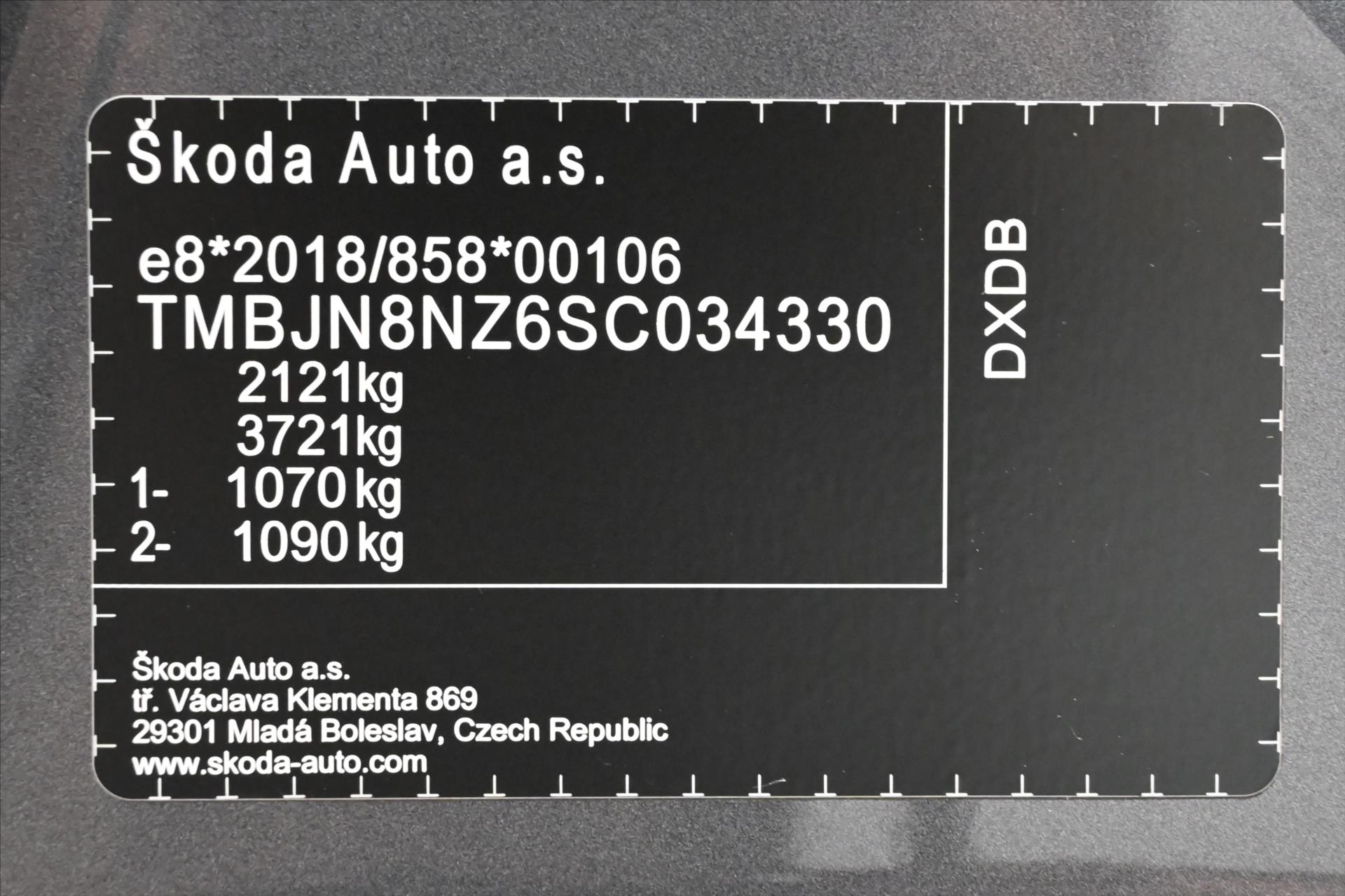 Hlavní fotografie vozu Škoda Superb 1,5 TSI 110kW DSG Selection Záruka až 5 let (12)