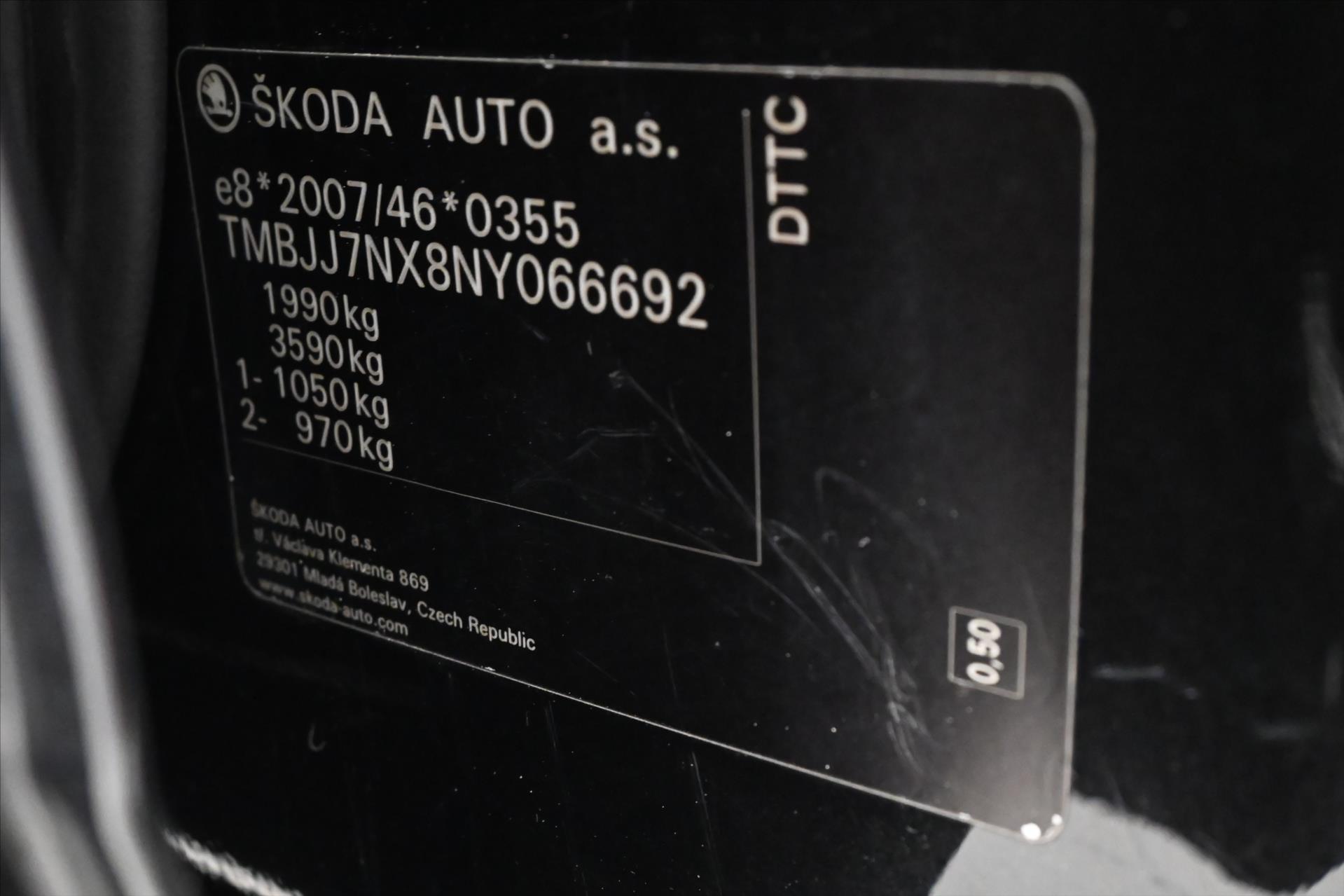 Hlavní fotografie vozu Škoda Octavia 2,0 TDI 110kW DSG Style Záruka až 5 let (13)