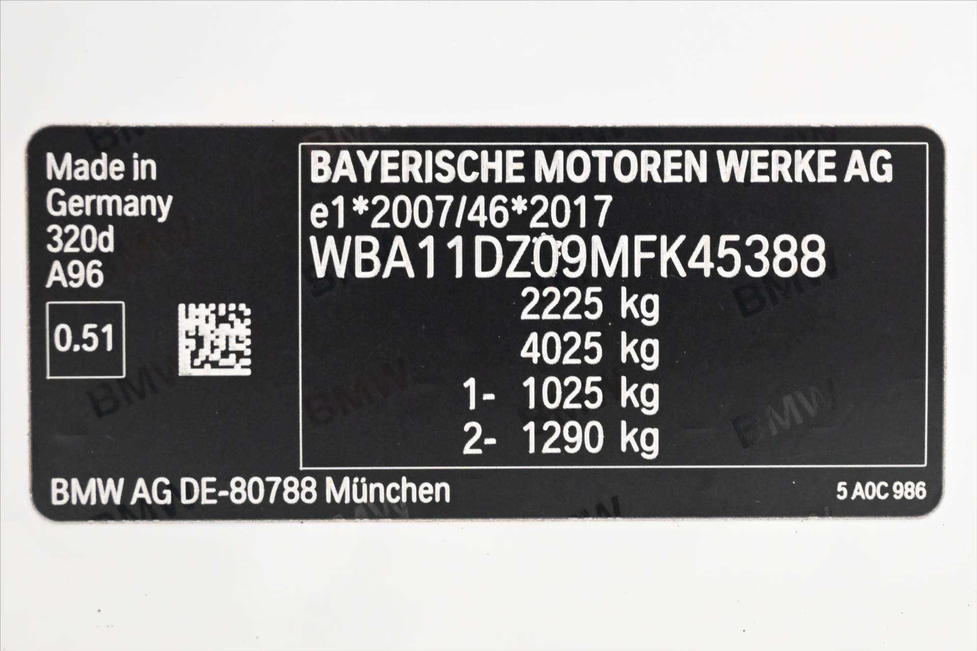 Hlavní fotografie vozu BMW Řada 3 2,0 320d 140 kW Steptronic Záruka až 5 let (12)