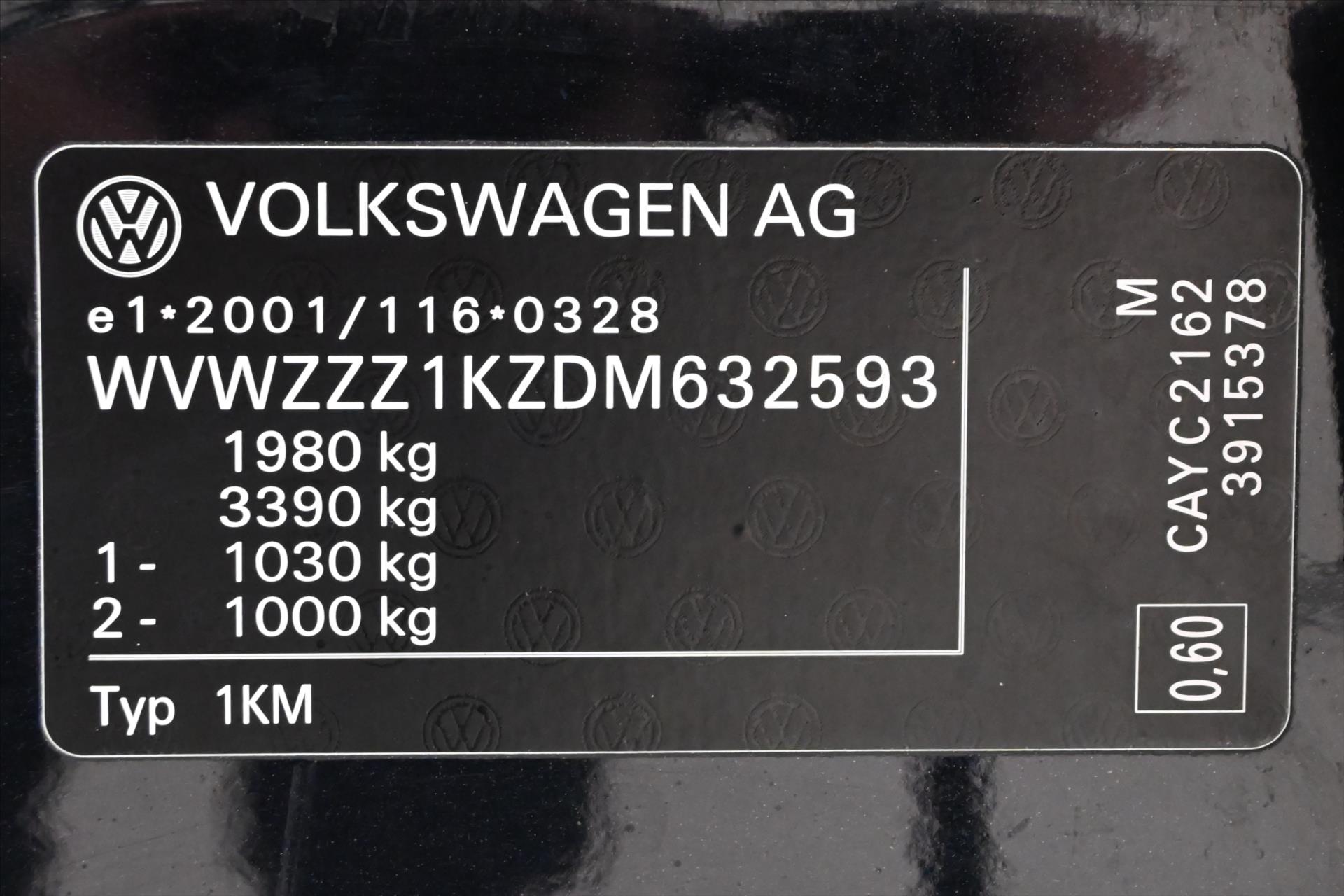 Hlavní fotografie vozu Volkswagen Golf 1,6 TDI 77 kW MATCH Navigace (12)