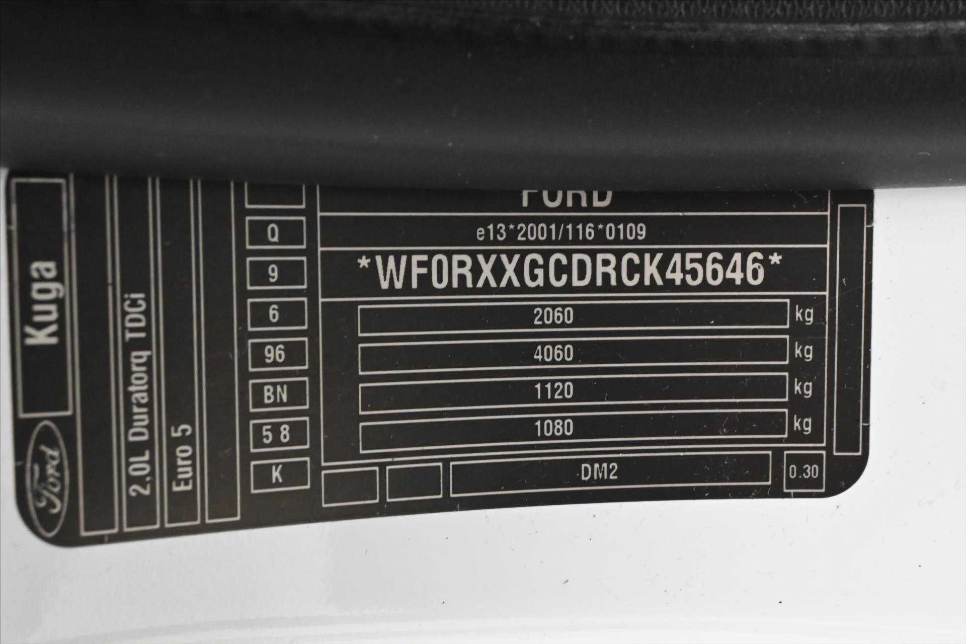 Hlavní fotografie vozu Ford Kuga 2,0 TDCI 103 kW Tažné (12)