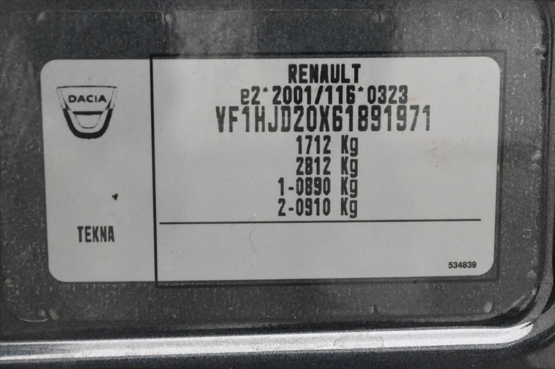 Hlavní fotografie vozu Dacia Duster 1,6 SCe 84kW tažné Záruka až 5 let (12)