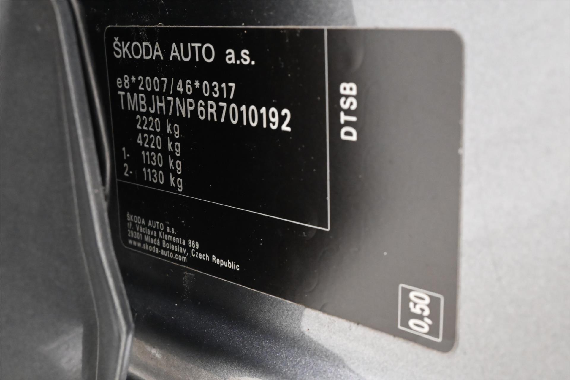 Main photo of the car Skoda Superb 2.0 TDI 110 kW DSG Ambition Warranty up to 5 years (12)