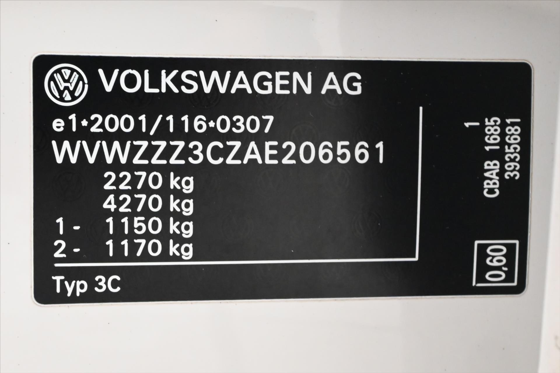 Hlavní fotografie vozu Volkswagen Passat 2,0 TDI 103kW 4x4 Manuál (12)