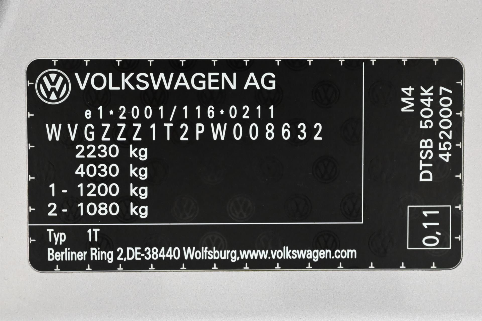 Main photo of the car Volkswagen Touran 2.0 TDI 110kW DSG Warranty up to 5 years (13)